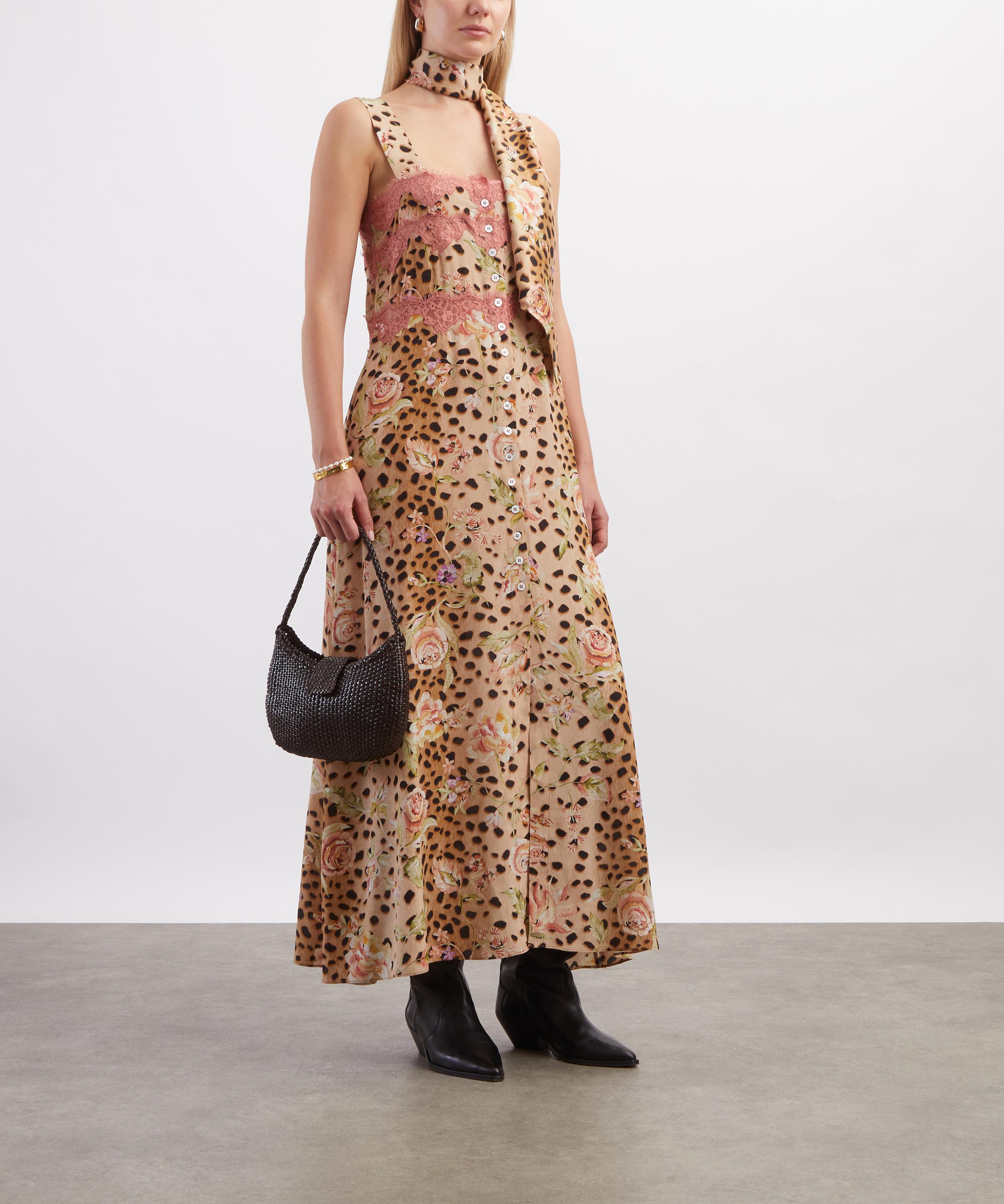 Hayley Menzies - Talitha Leo Silk Cami Dress image number 1