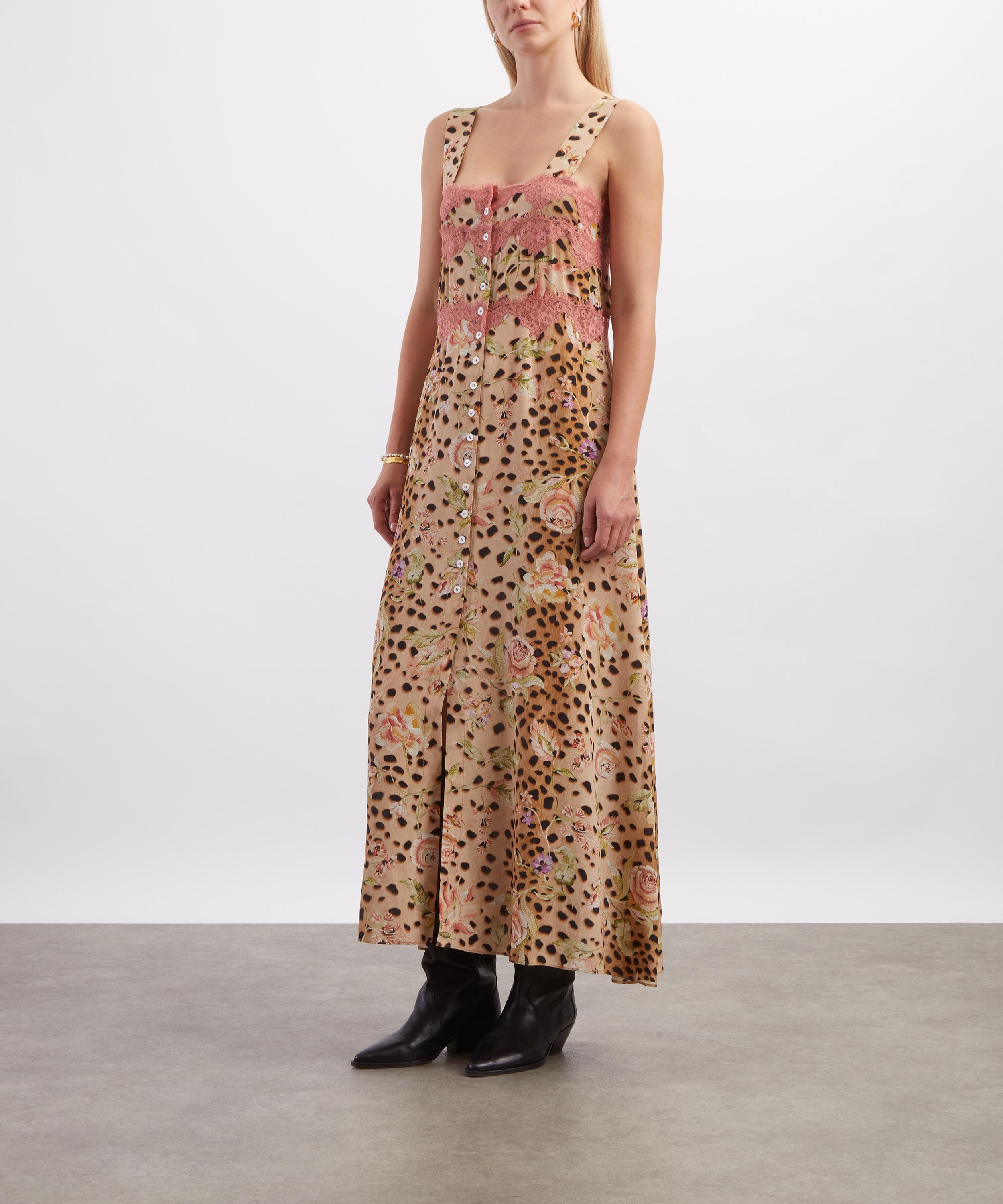Hayley Menzies - Talitha Leo Silk Cami Dress image number 2