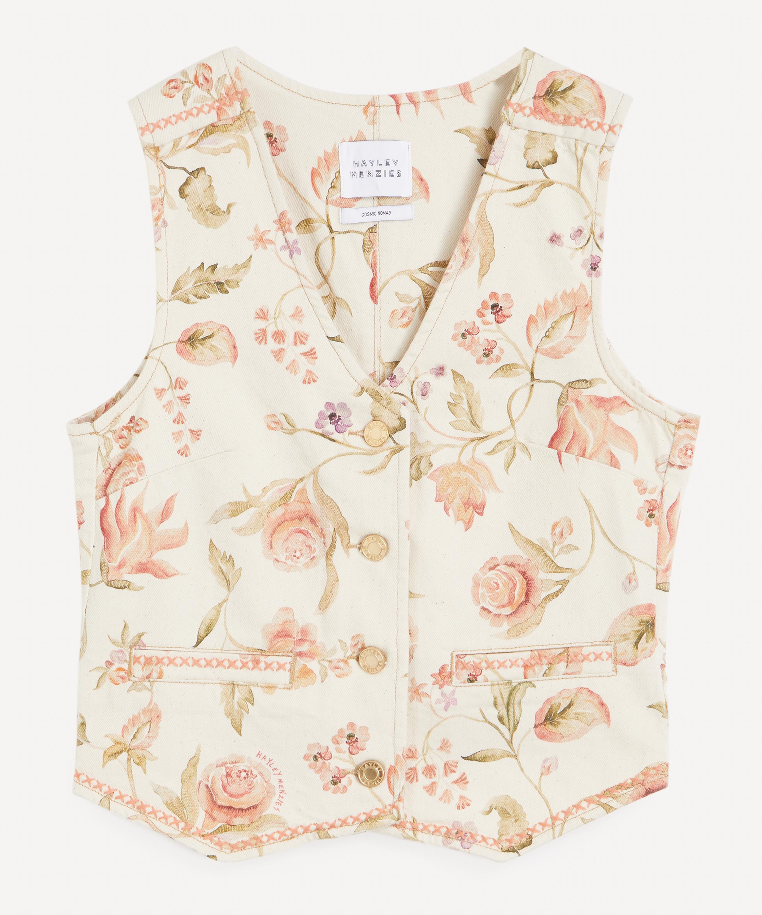 Hayley Menzies - Talitha Denim Waistcoat image number 0
