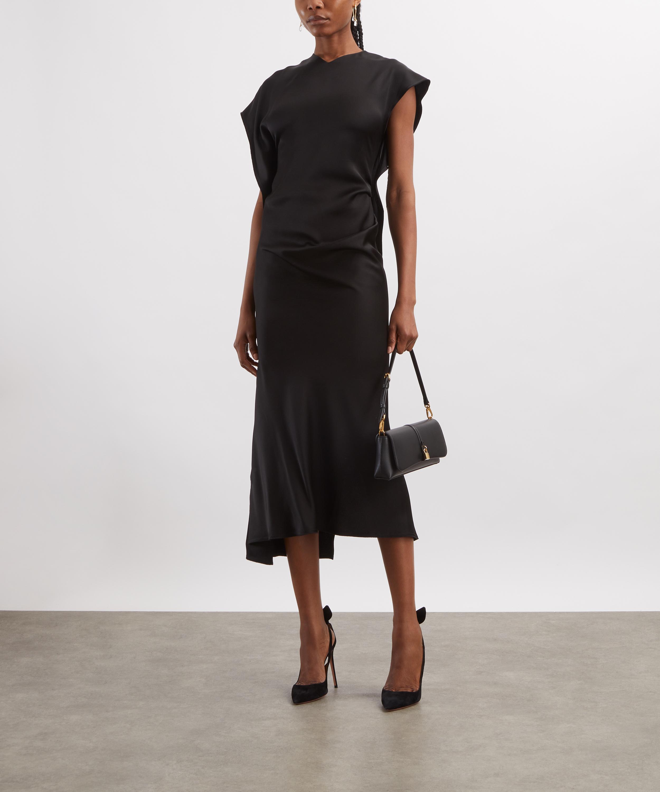Victoria Beckham - Black Victoria Midi Dress image number 1