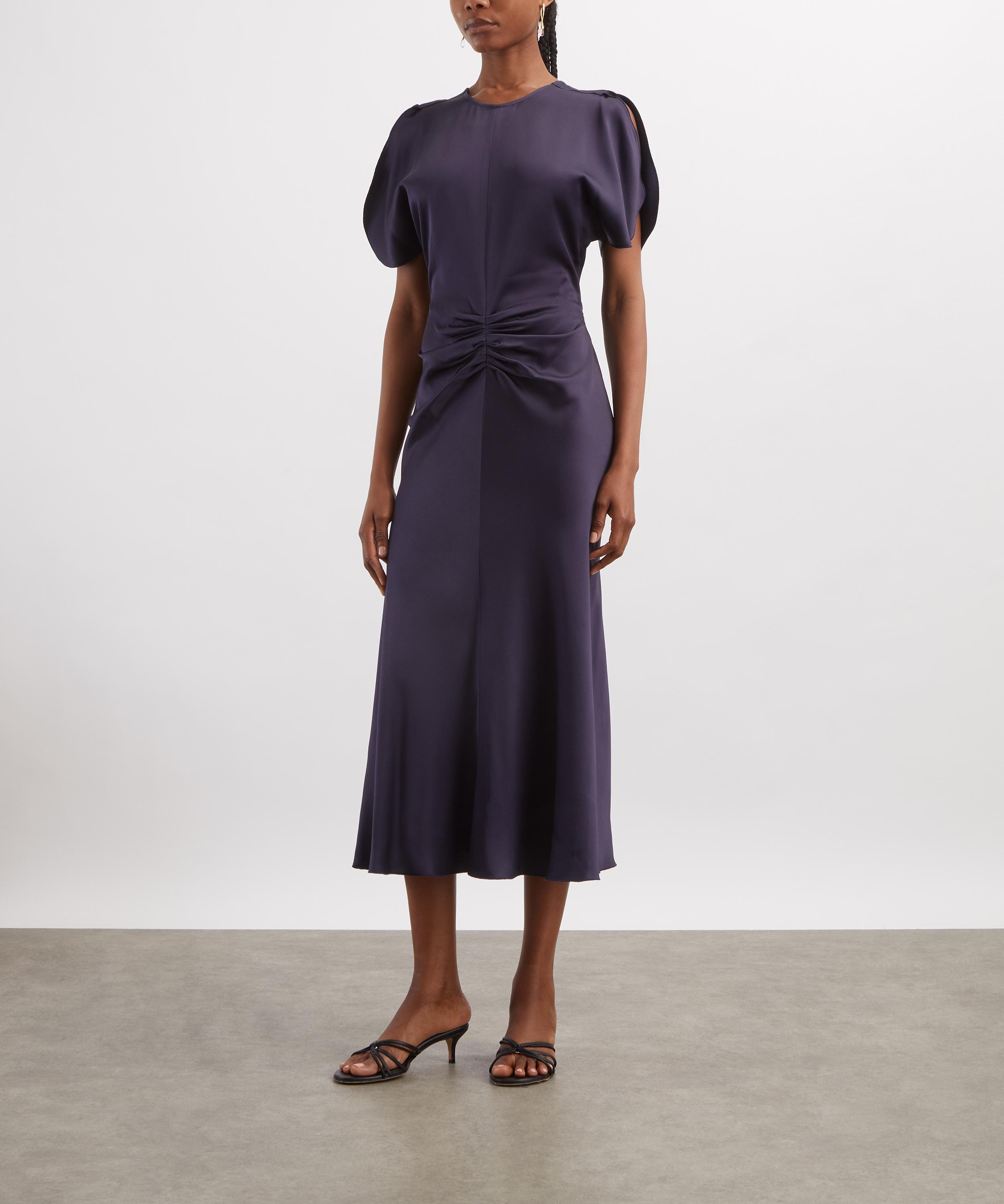 Victoria Beckham - Midnight Bela Midi Dress image number 2