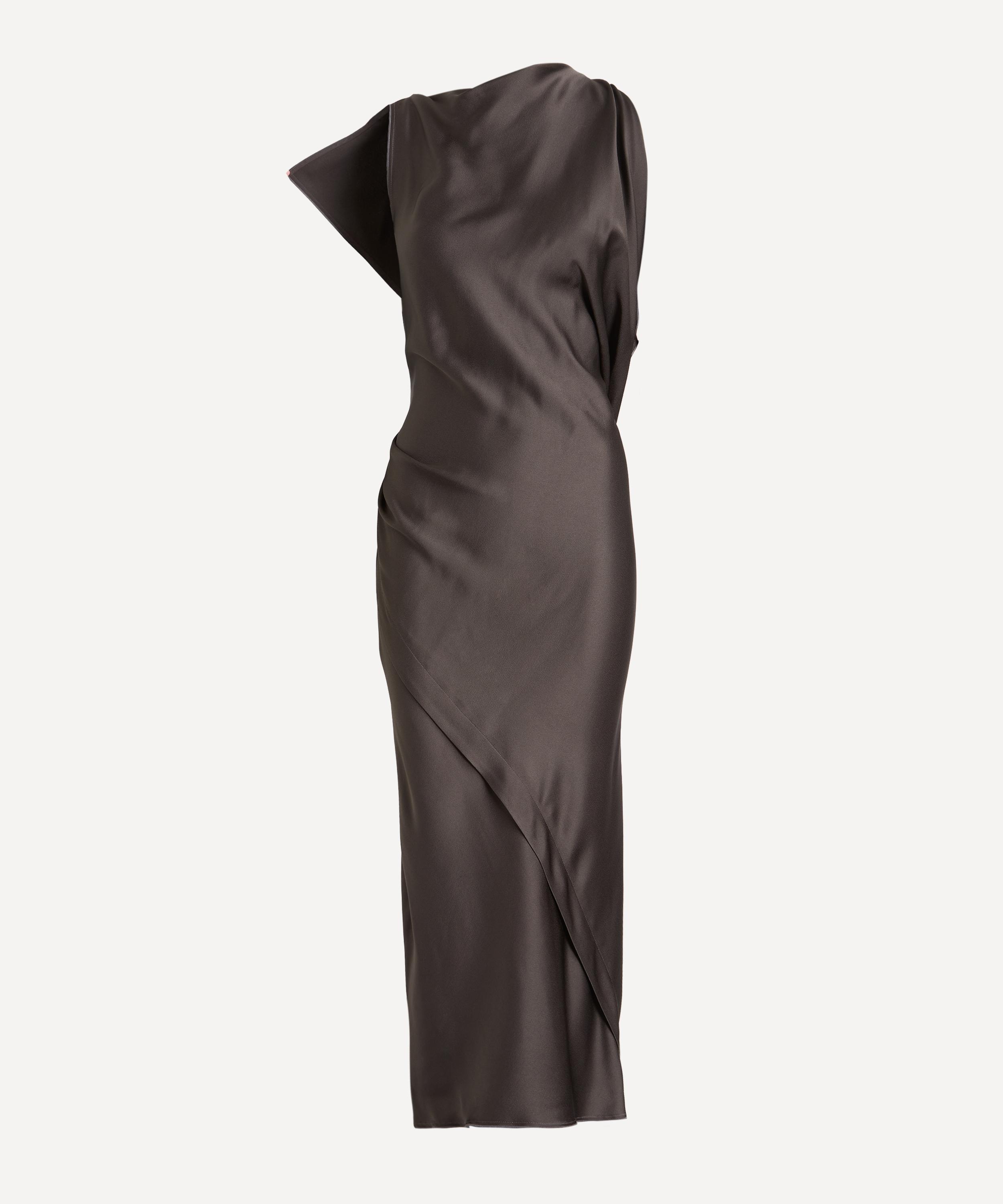 Victoria Beckham - Kyra Satin Midi Dress image number 0