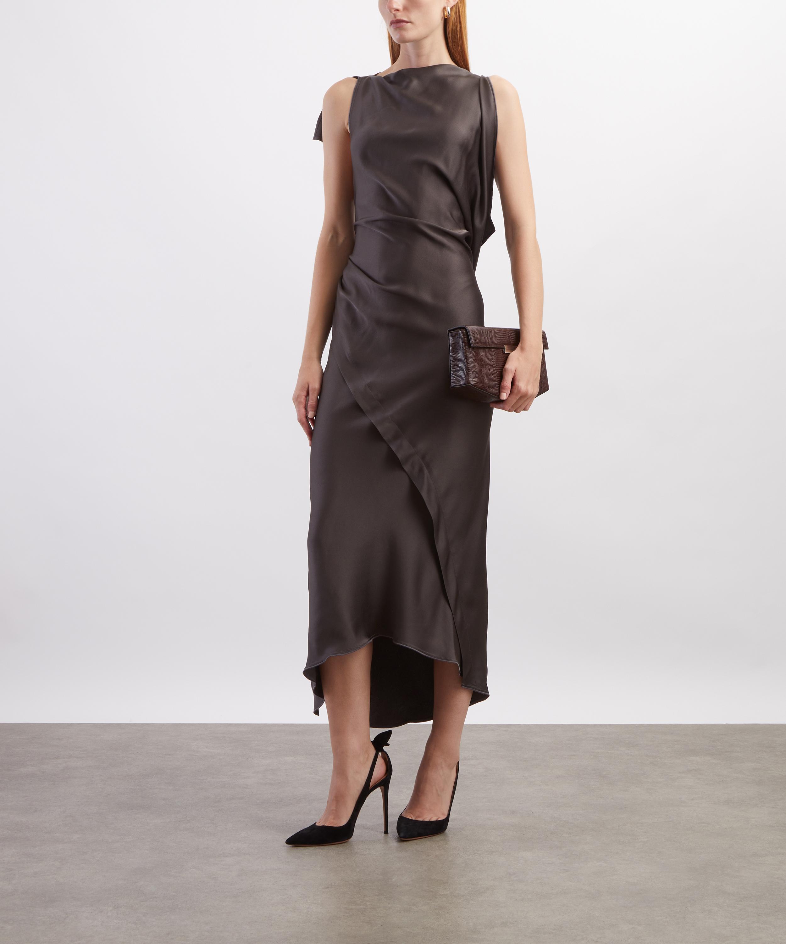 Victoria Beckham - Kyra Satin Midi Dress image number 1
