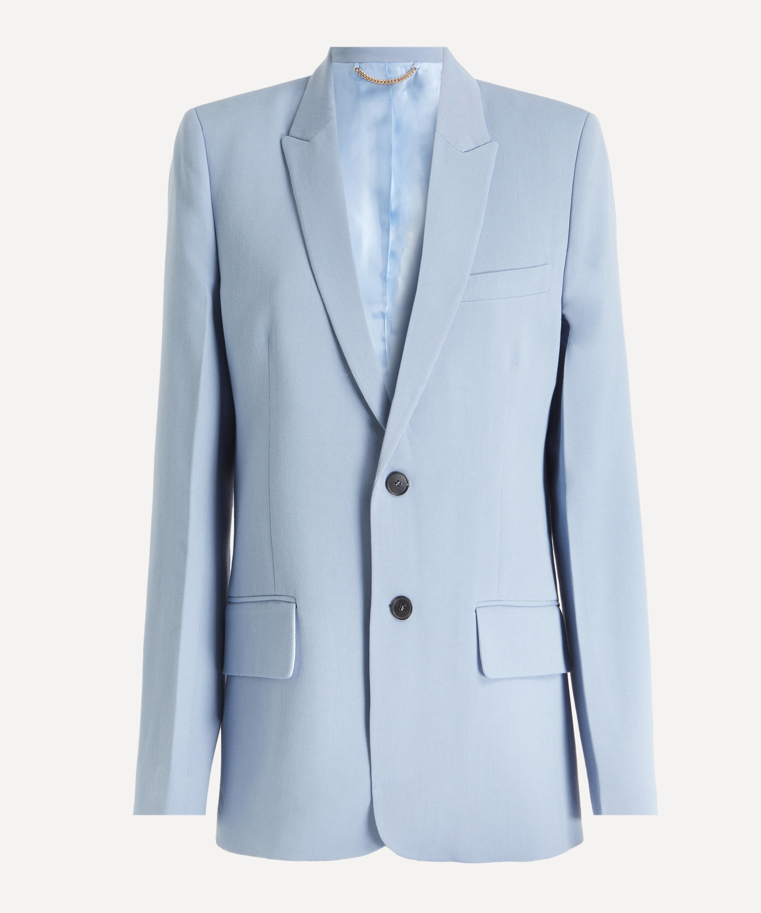 Victoria Beckham - Tailored Ocean Mist Jacket