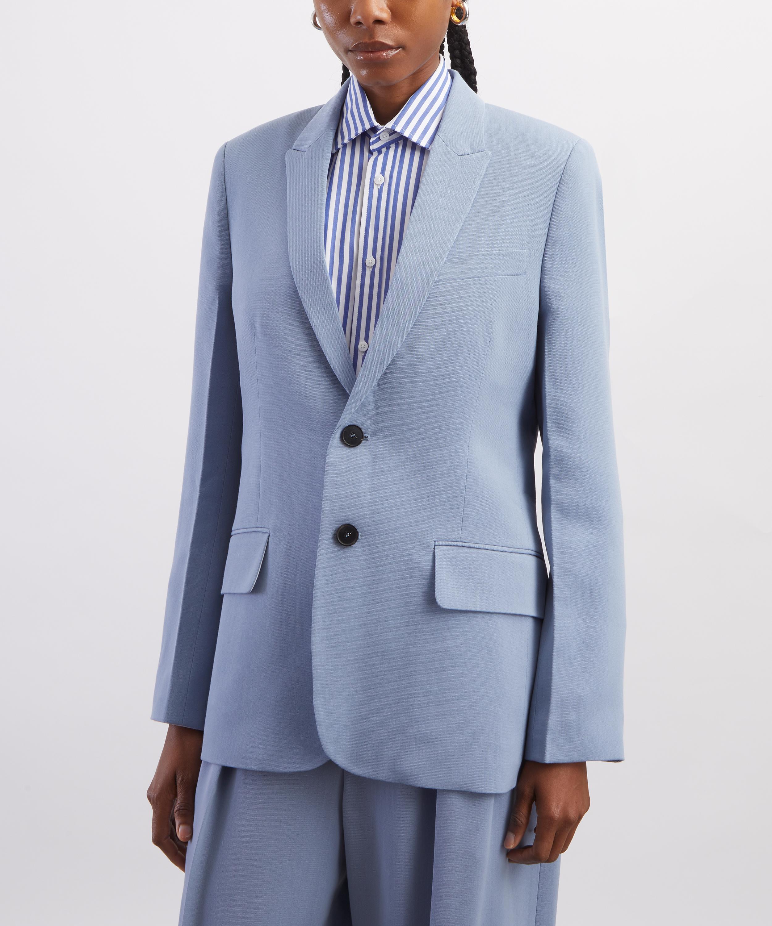 Victoria Beckham - Tailored Ocean Mist Jacket image number 2