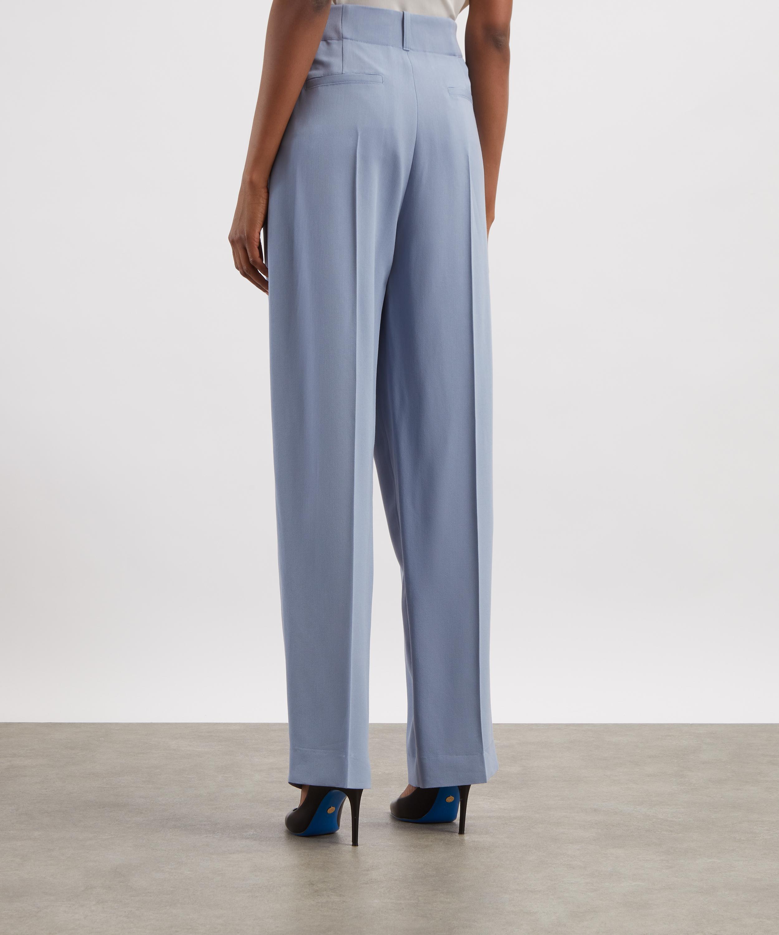 Victoria Beckham - Ocean Mist Tailored Trousers image number 3