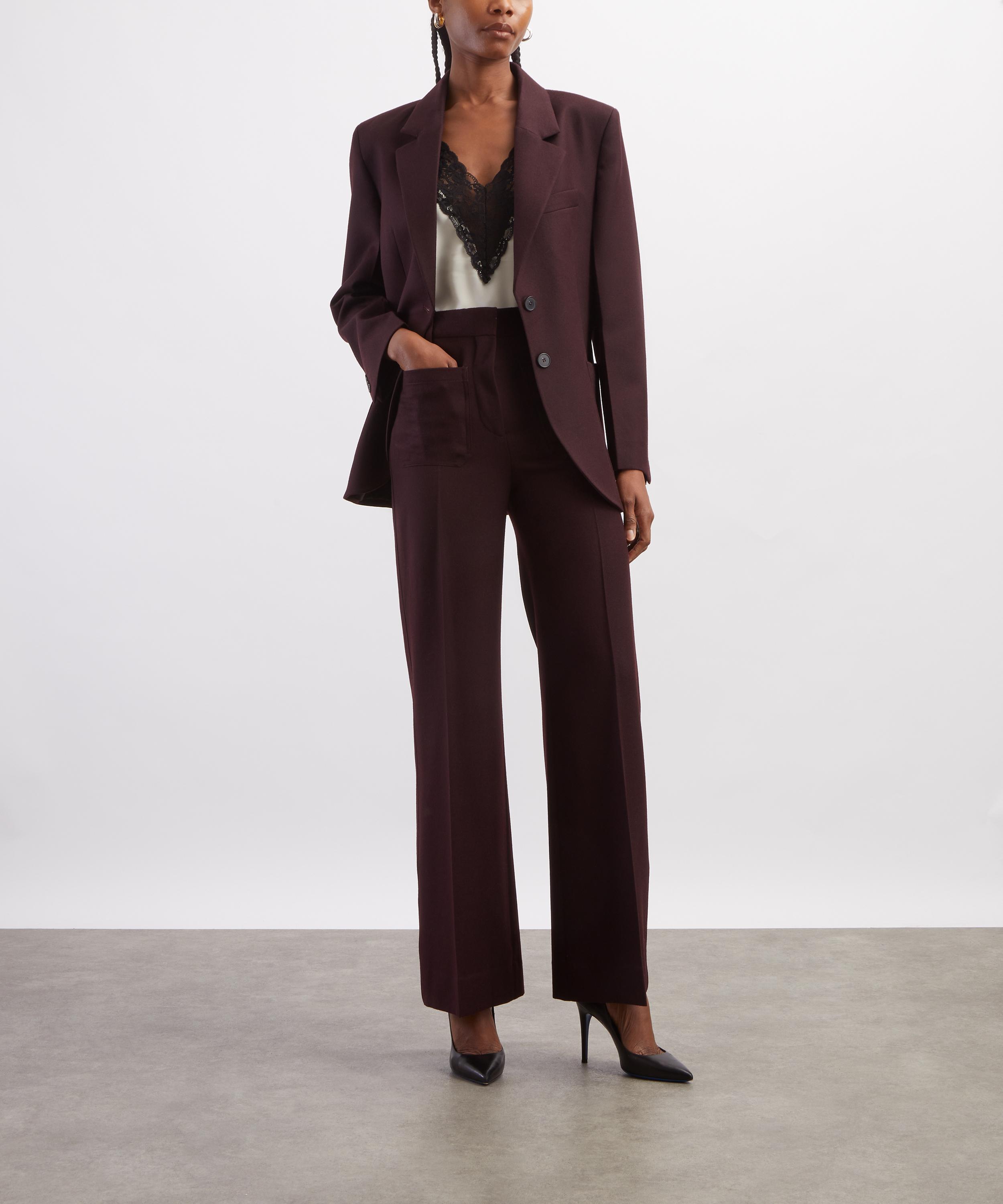 Victoria Beckham - Alina Acai Trousers image number 1