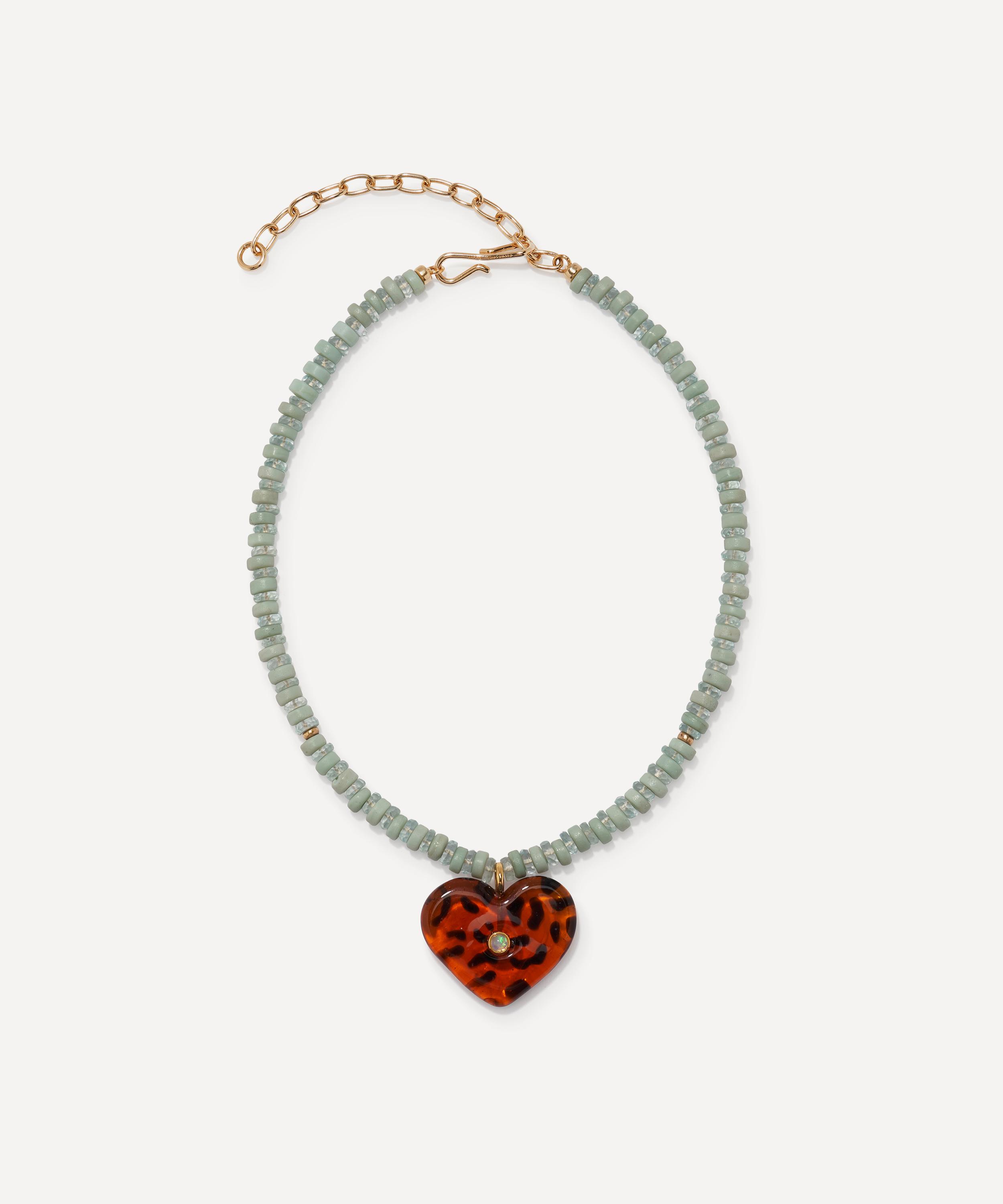 Lizzie Fortunato - Gold-Plated Pia Pendant Necklace