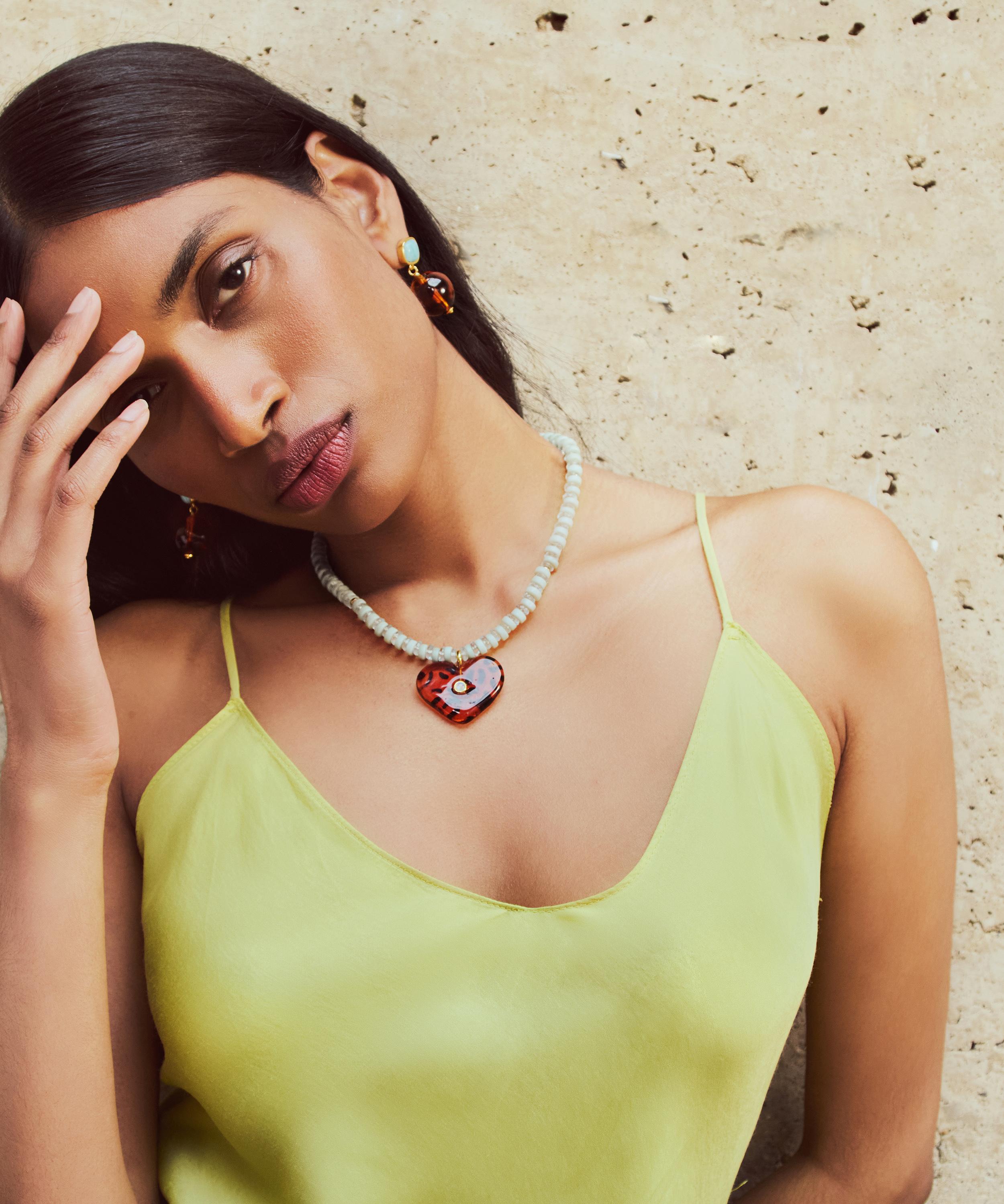 Lizzie Fortunato - Gold-Plated Pia Pendant Necklace image number 1