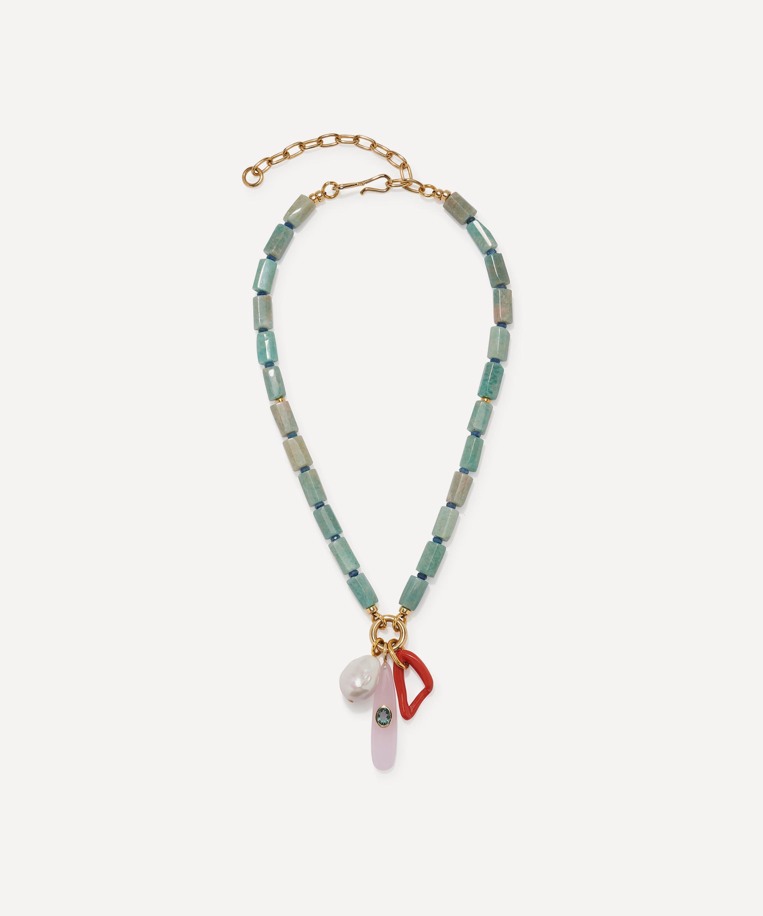 Lizzie Fortunato - Gold-Plated Cortez Pendant Necklace