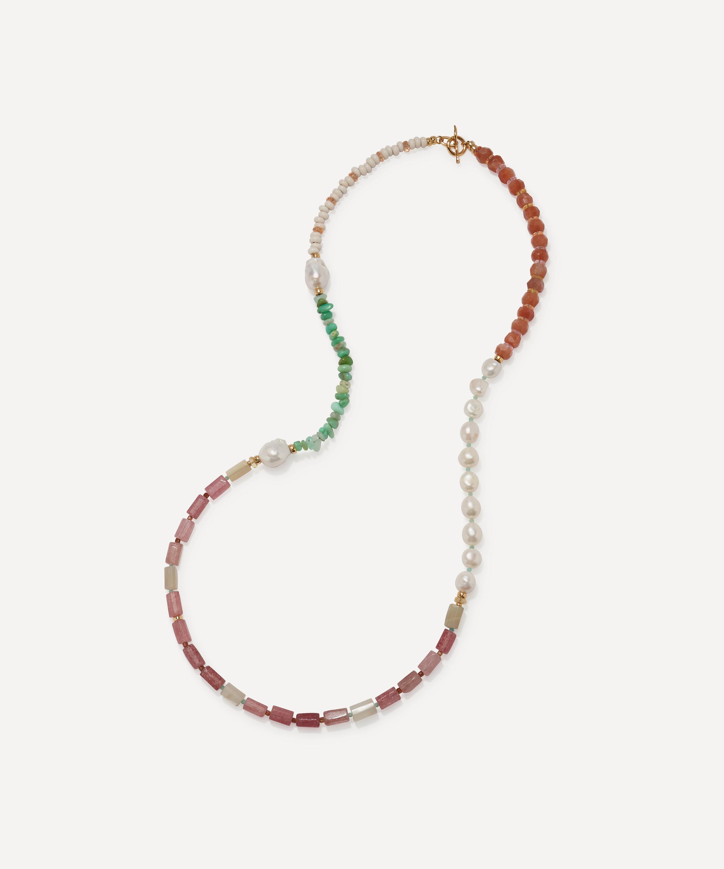Lizzie Fortunato - Gold-Plated Cabana Bead Necklace image number 2
