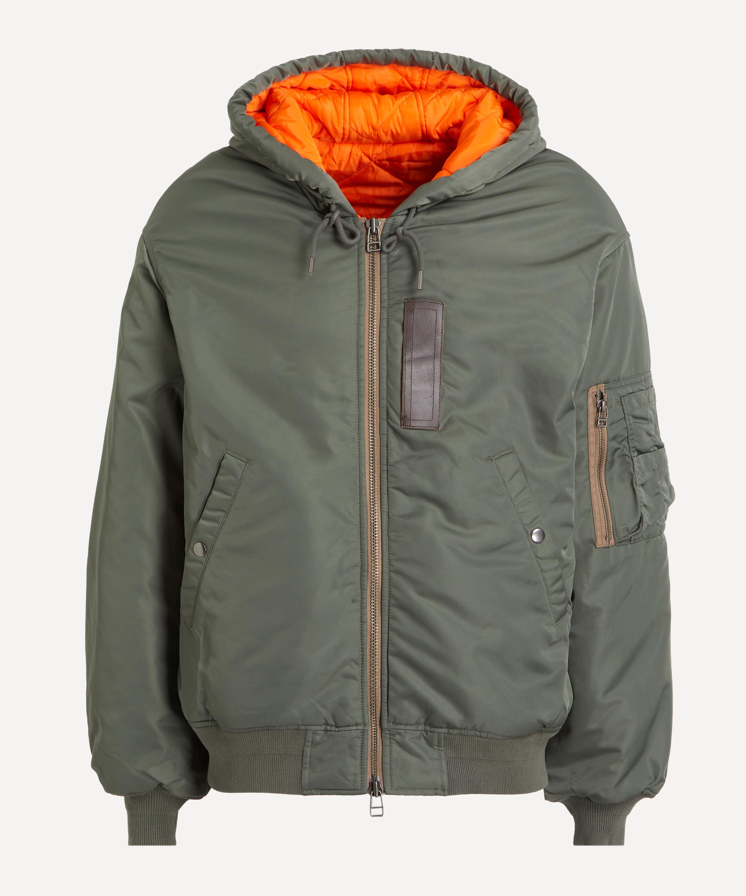 FrizmWORKS - Active MA-1 Hooded Parka in Olive