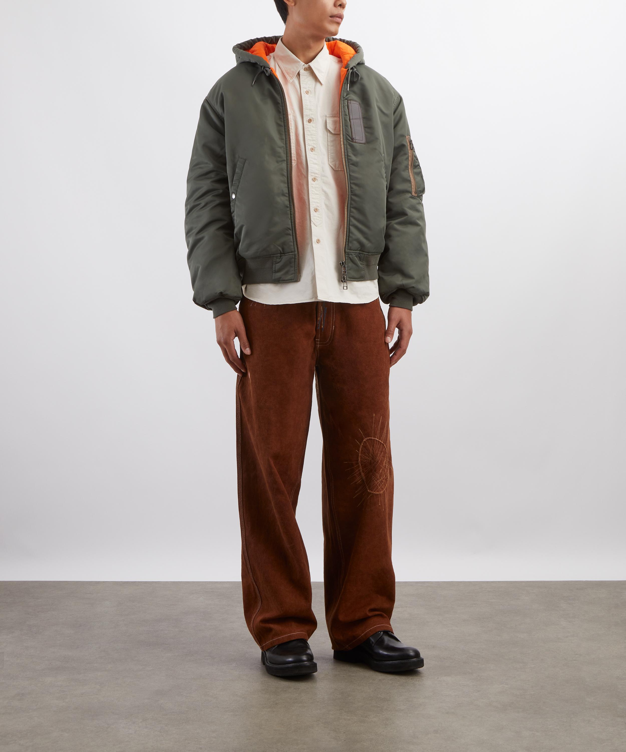 FrizmWORKS - Active MA-1 Hooded Parka in Olive image number 1