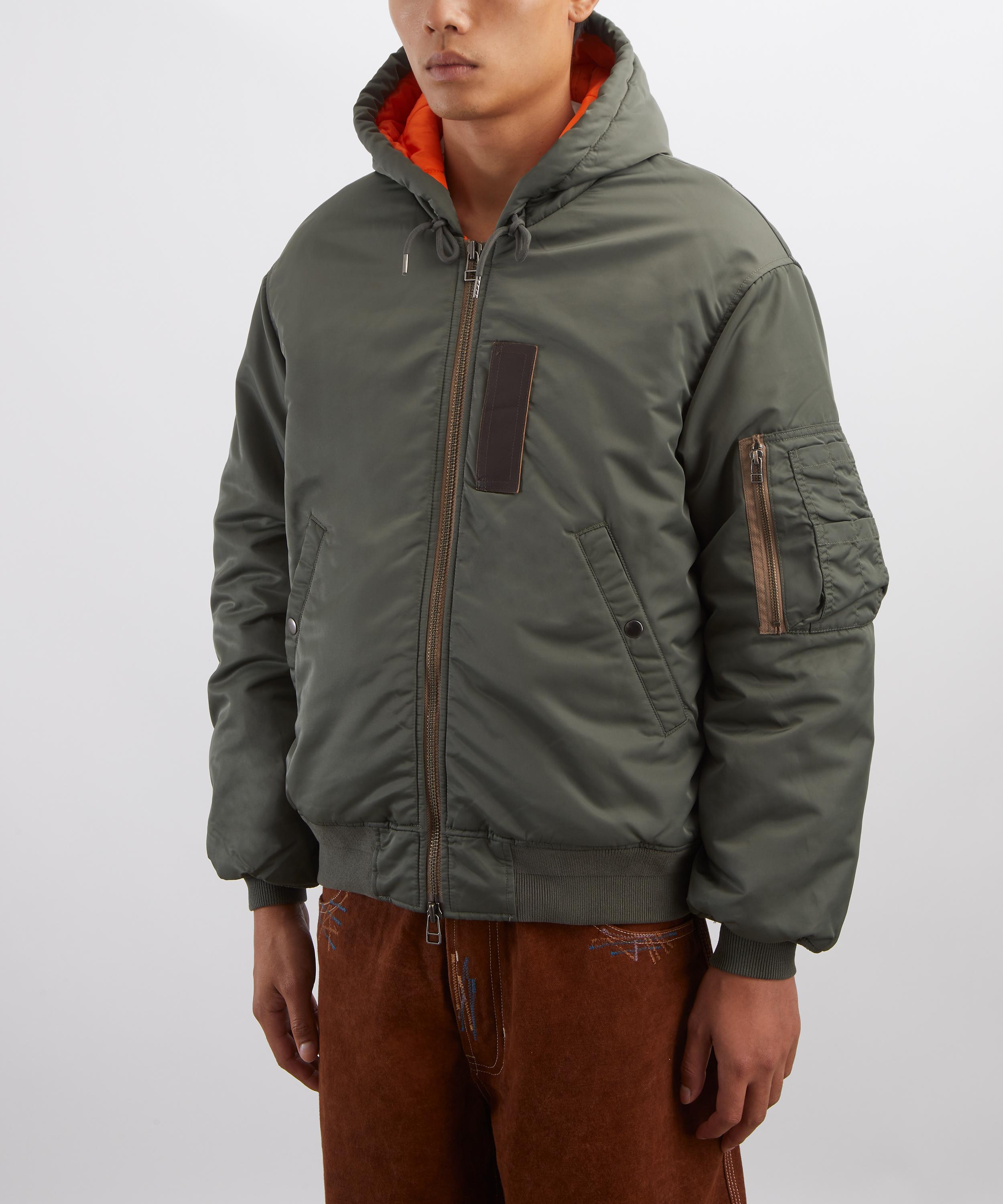 FrizmWORKS - Active MA-1 Hooded Parka in Olive image number 2