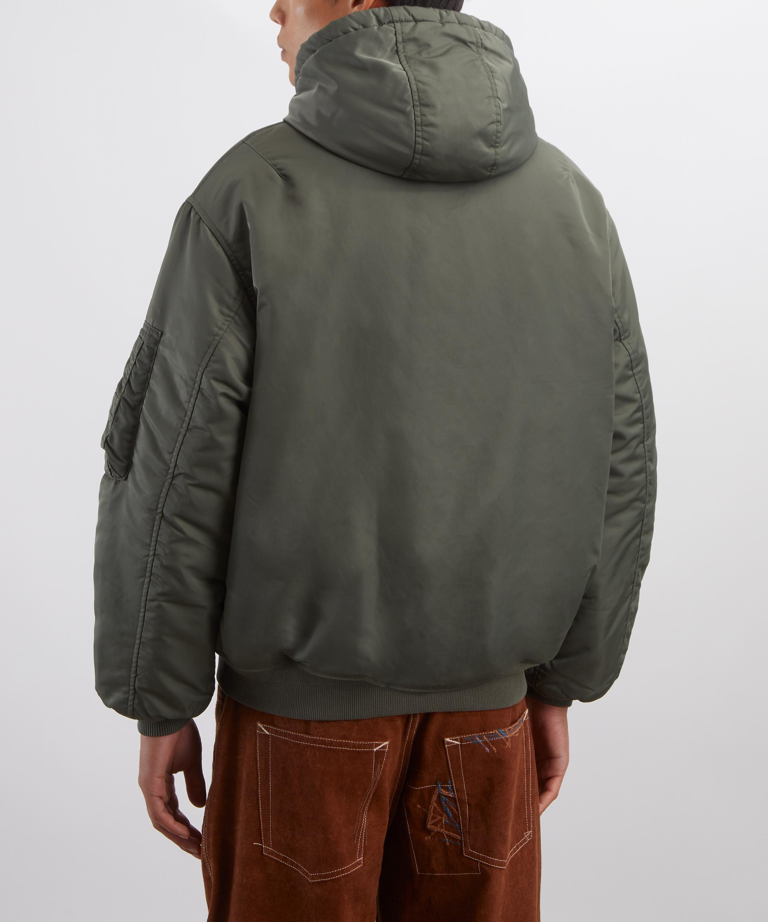 FrizmWORKS Active MA-1 Hooded Parka in Olive | Liberty