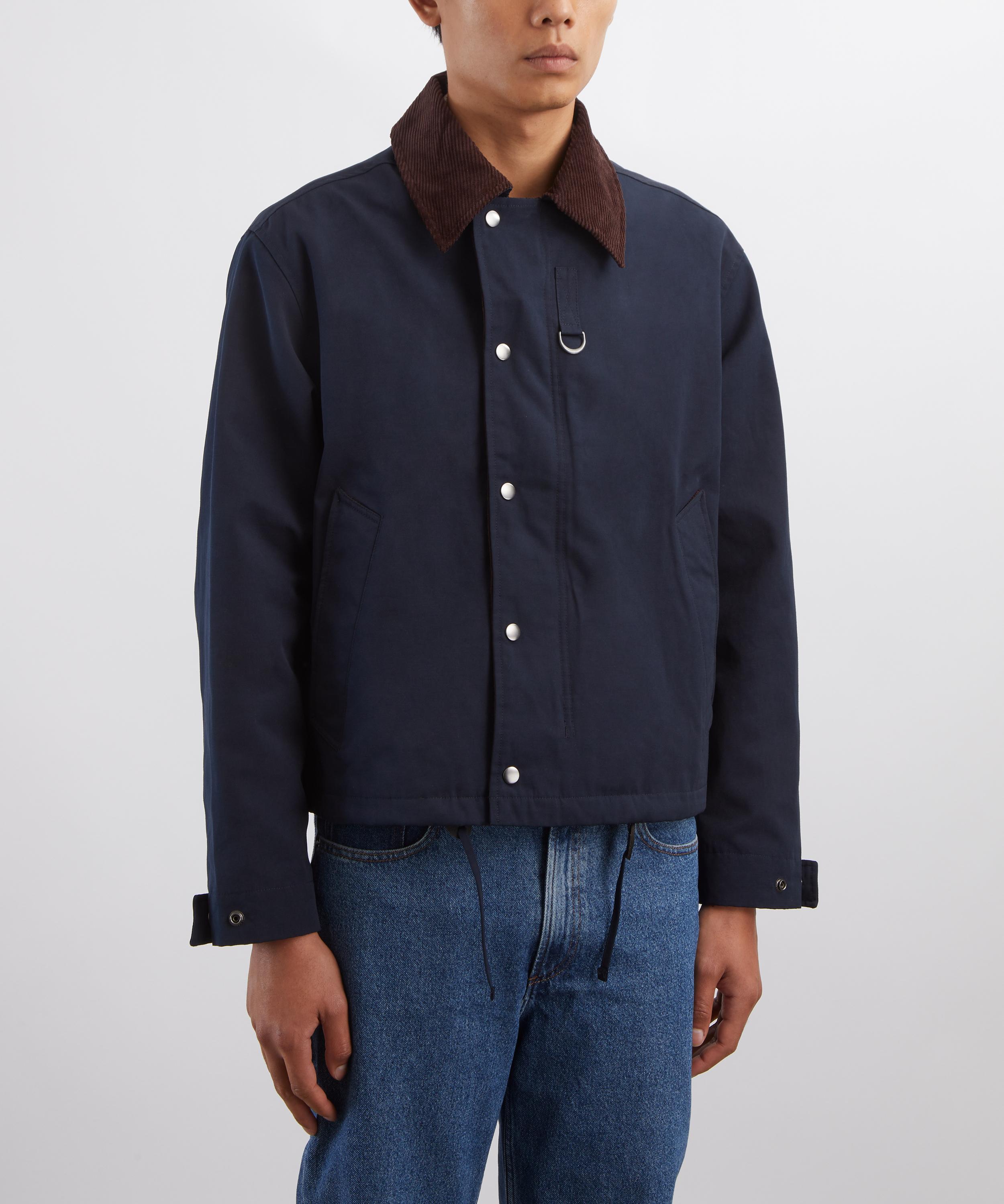 FrizmWORKS - Heritage Hunting Jacket in Navy image number 2