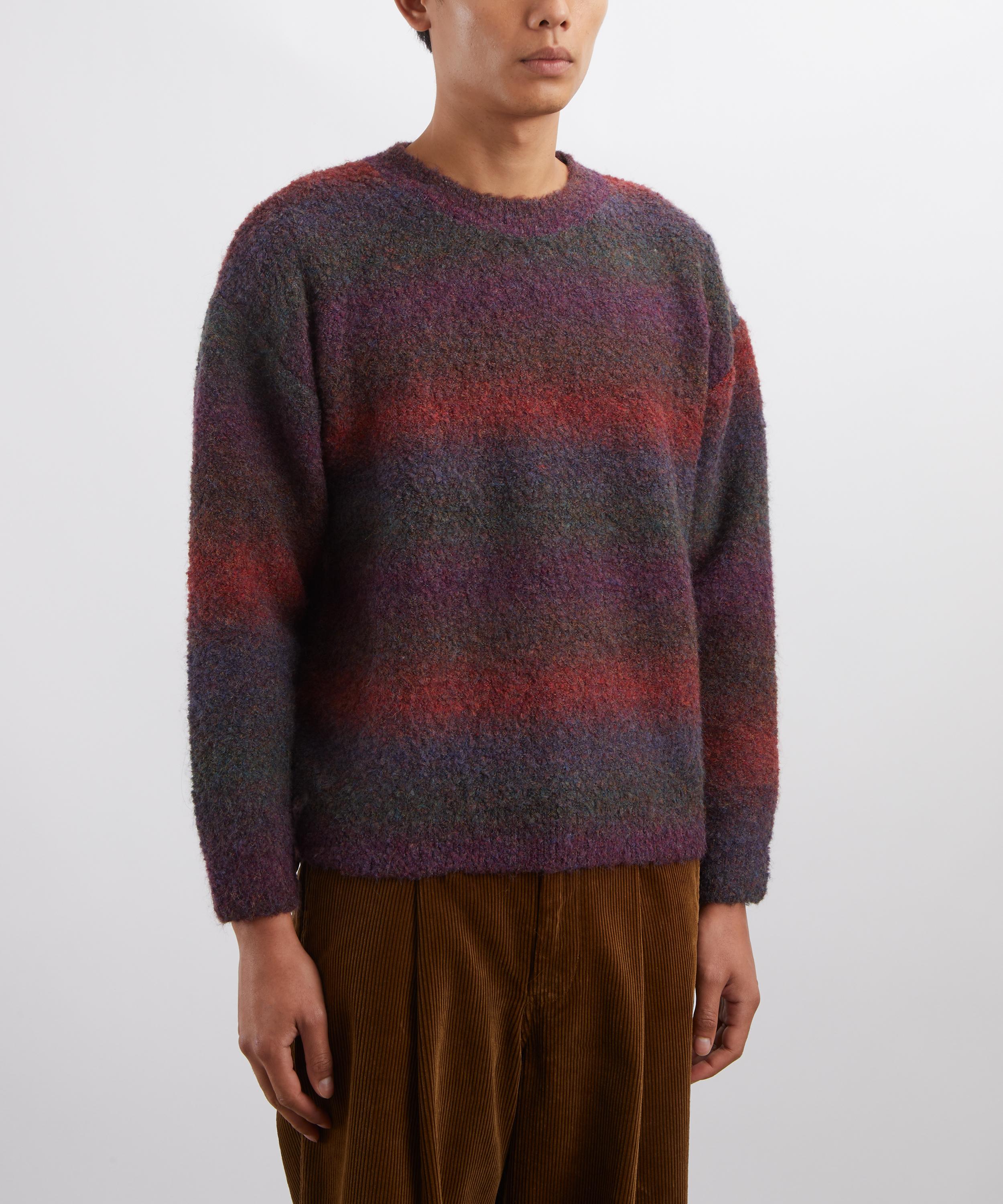 FrizmWORKS - Graduation Boucl&eacute; Knit Jumper image number 2