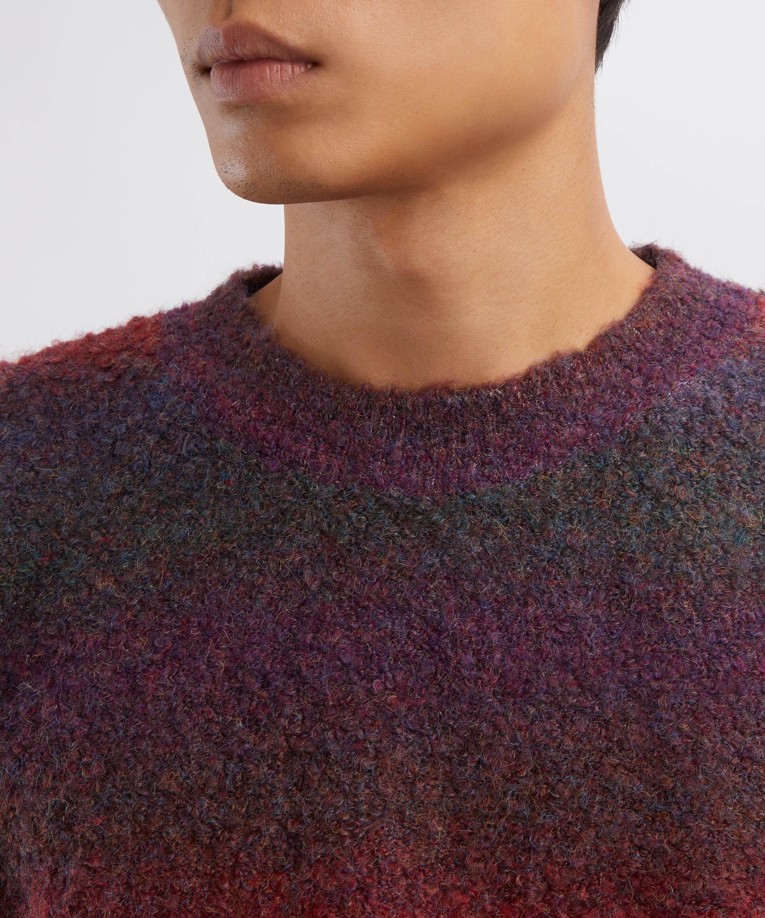 FrizmWORKS - Graduation Boucl&eacute; Knit Jumper image number 4