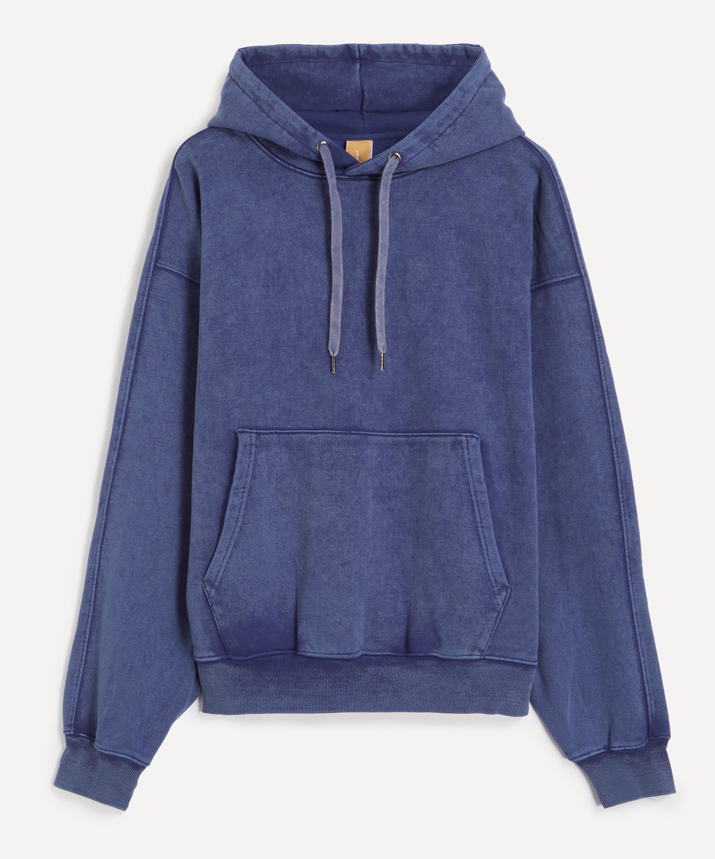 FrizmWORKS - OG Vintage Dyeing Pullover Hoody in Washed Navy