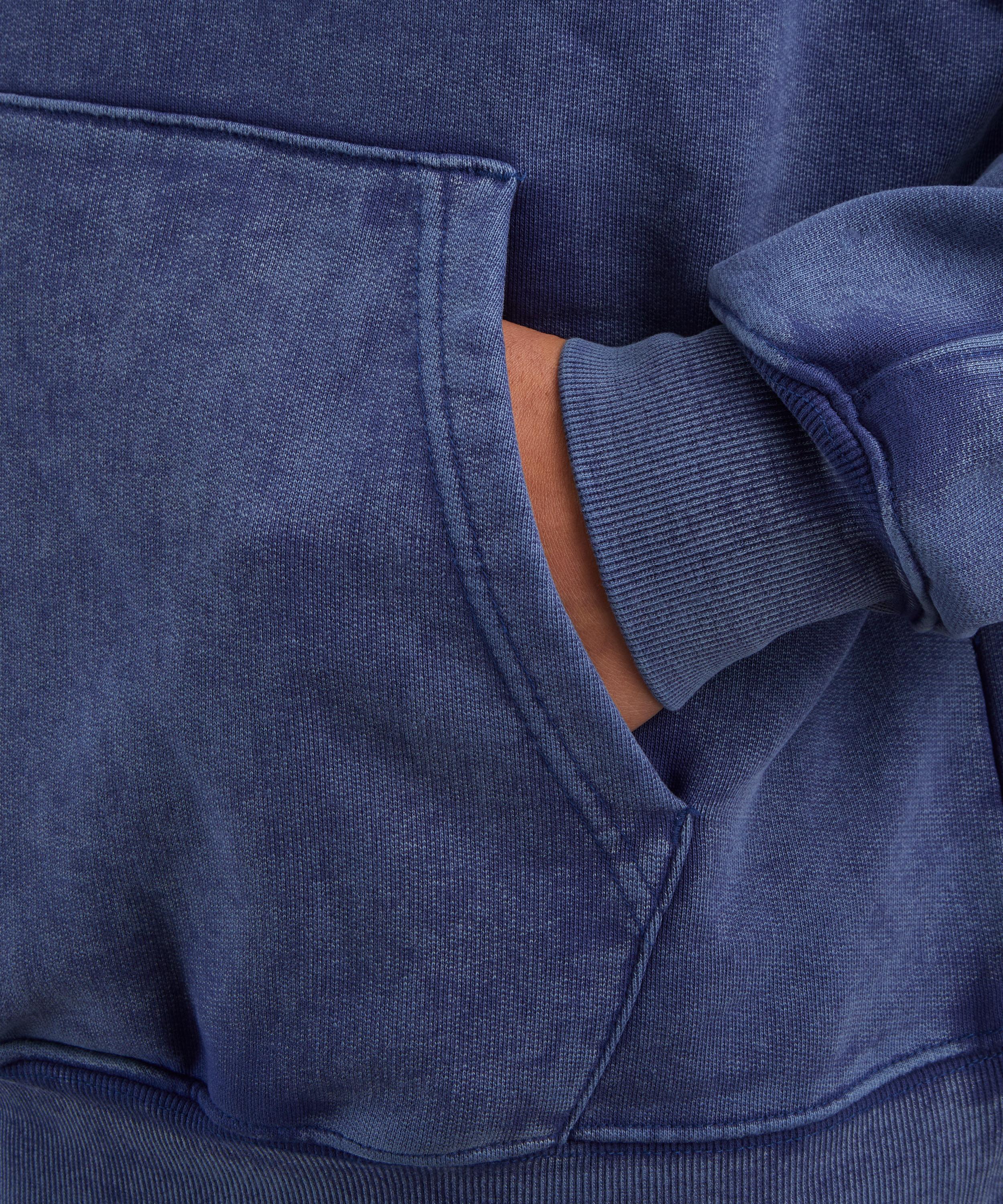 FrizmWORKS - OG Vintage Dyeing Pullover Hoody in Washed Navy image number 4