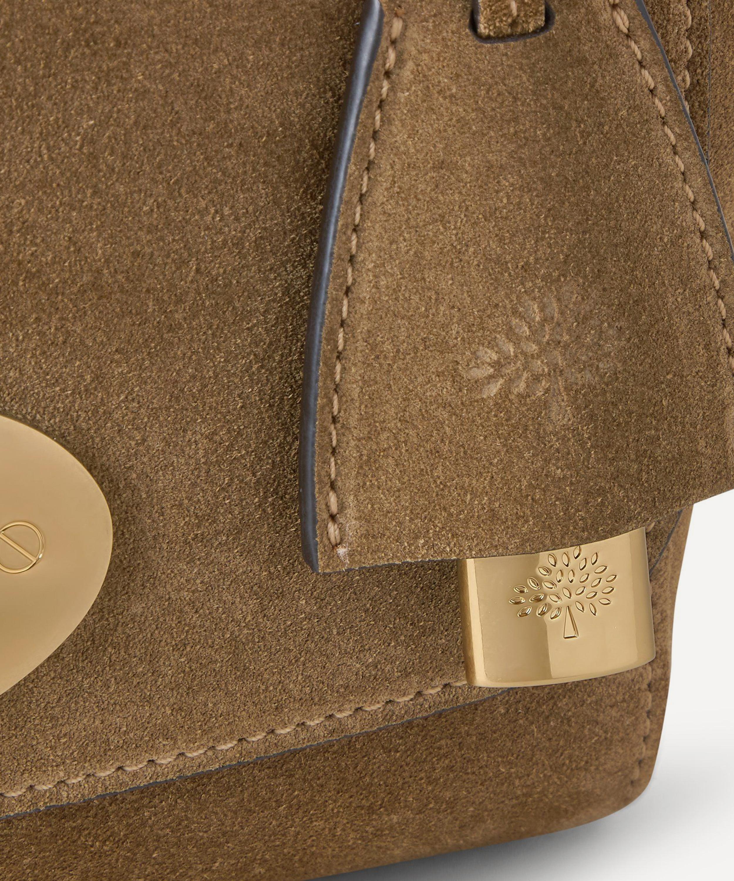 Mulberry - Small Salcombe Sand Suede Lily Crossbody Bag image number 4