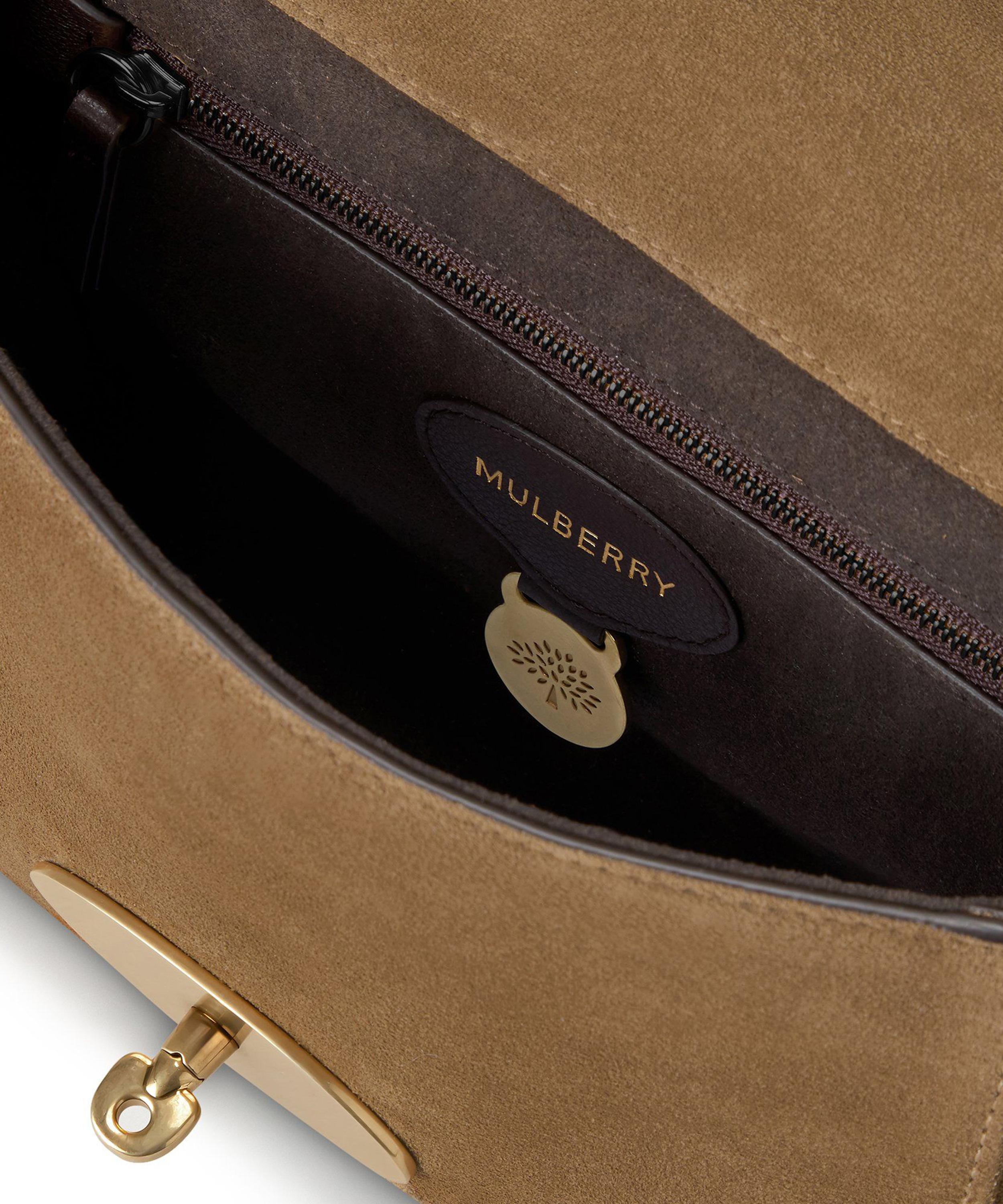 Mulberry - Small Salcombe Sand Suede Lily Crossbody Bag image number 5