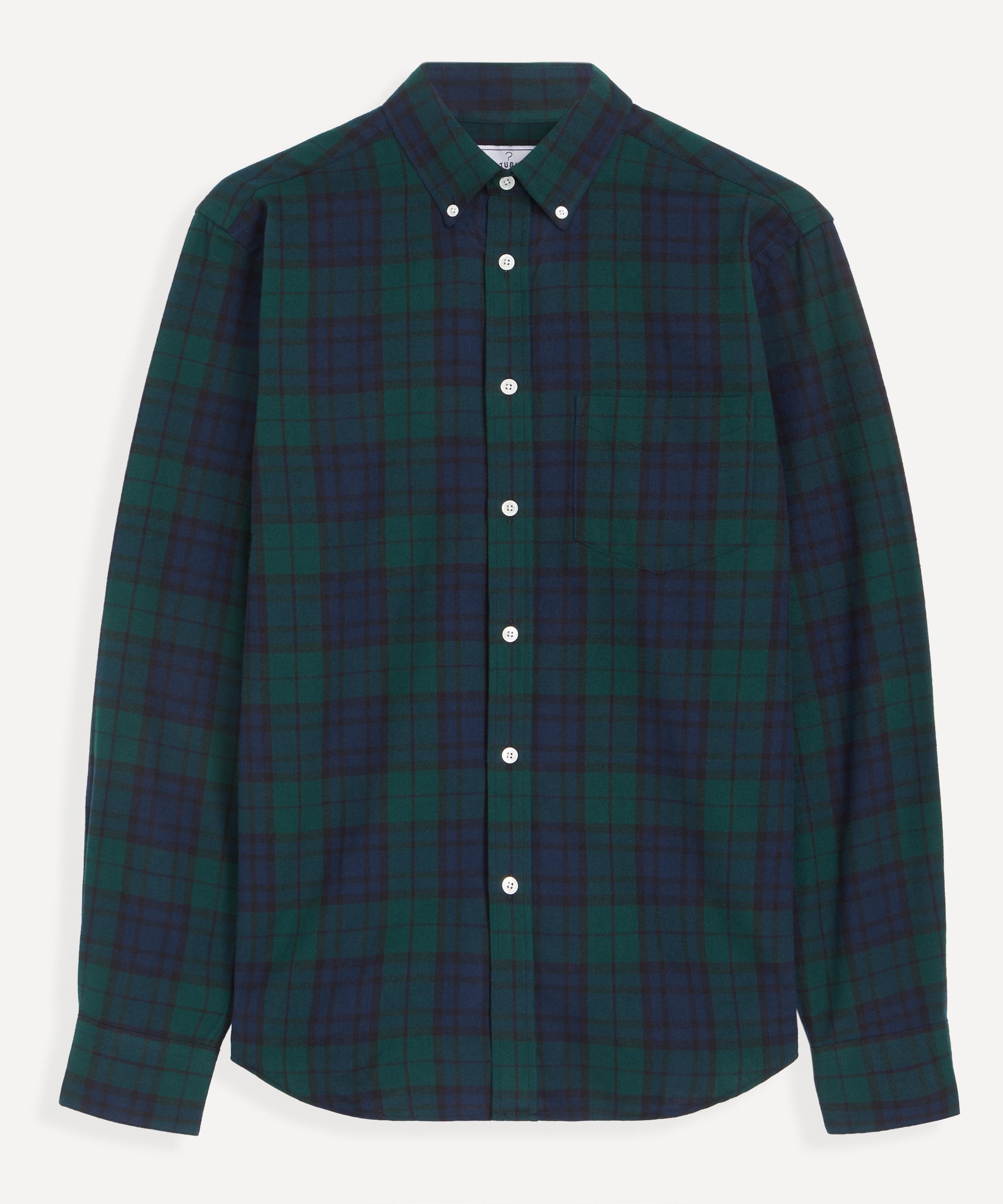 Portuguese Flannel - Bonfim Checked Cotton Flannel Shirt image number 0
