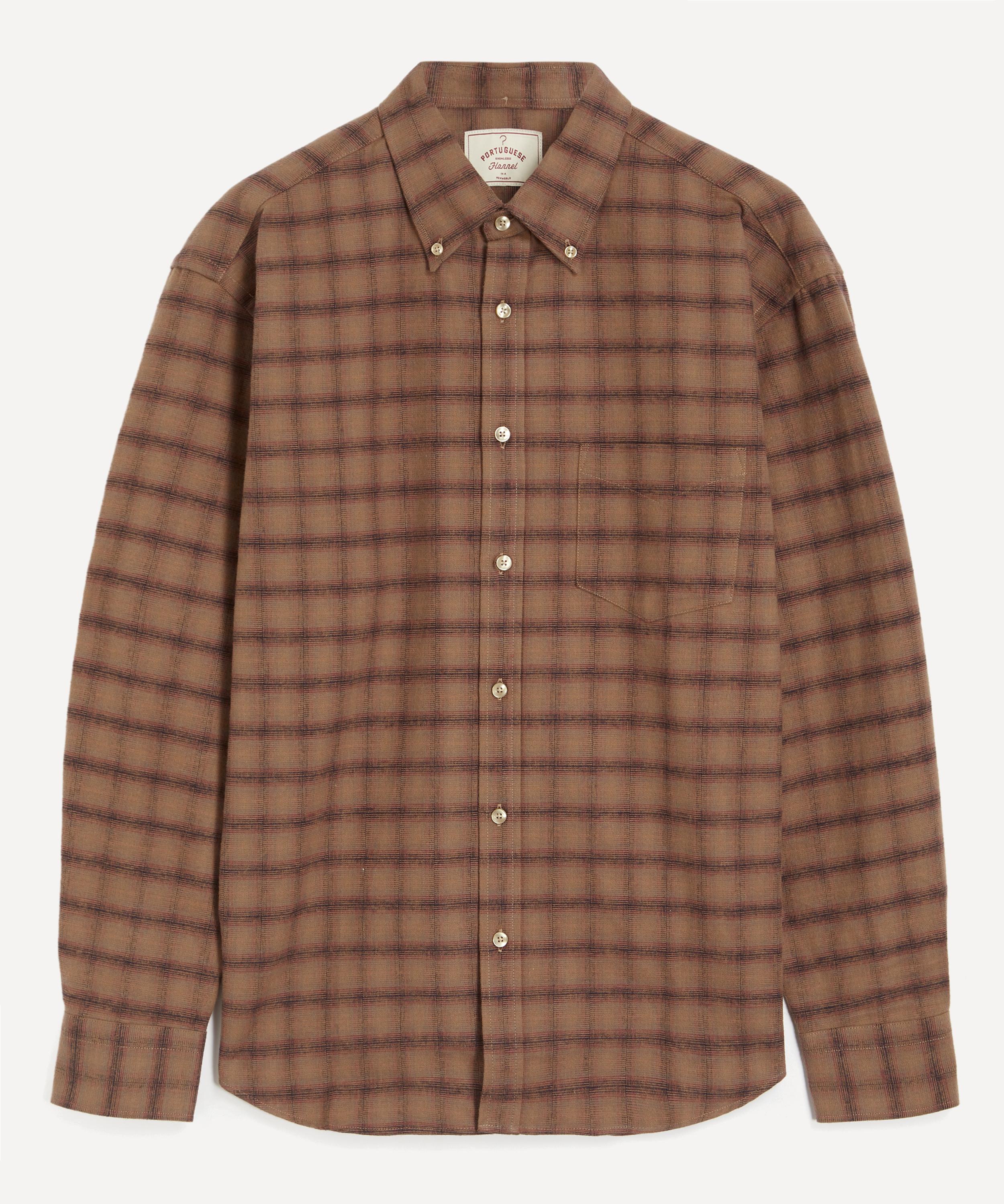 Portuguese Flannel - Camila Check Relaxed Shirt image number 0