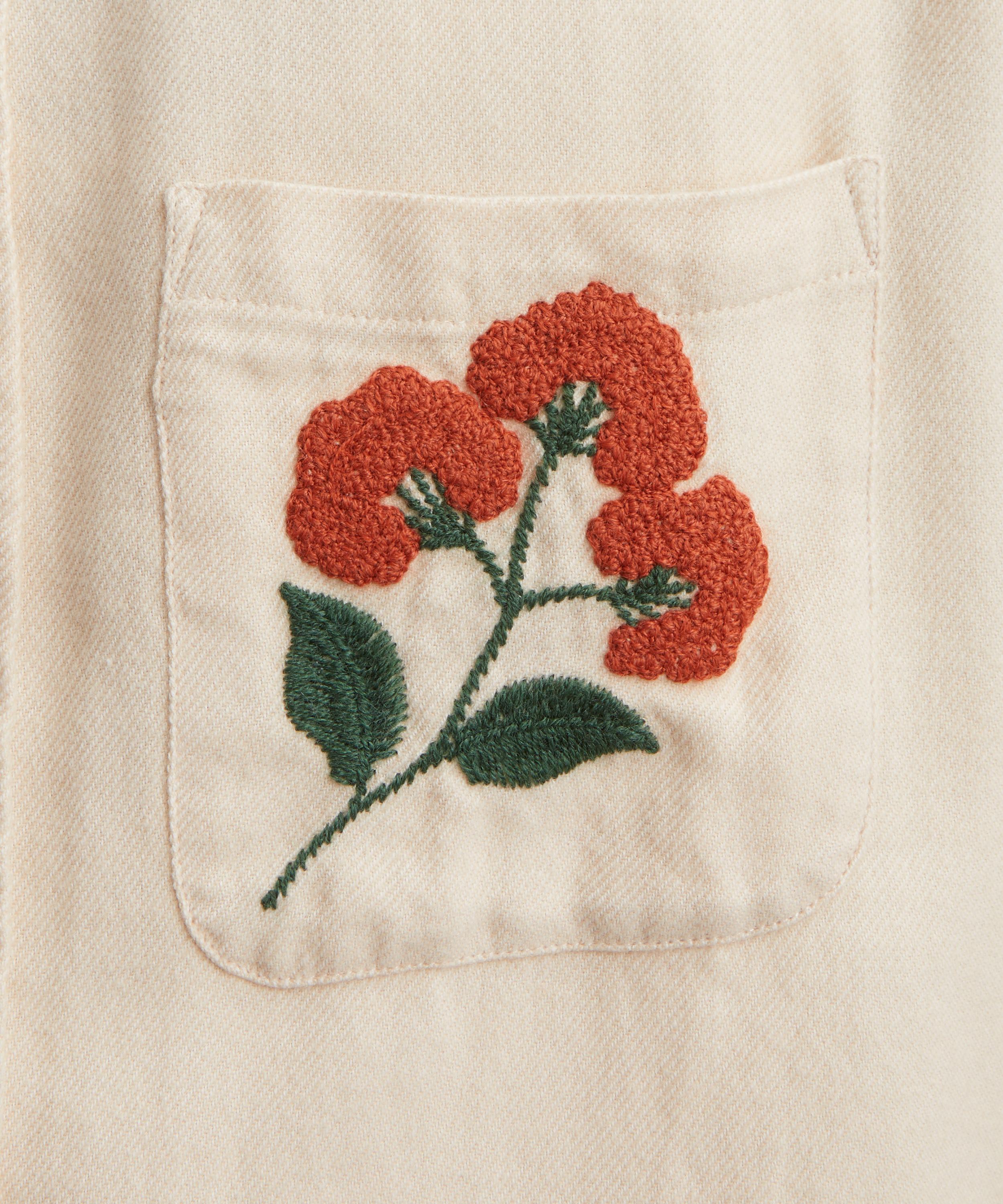 Portuguese Flannel - Embroidered Flannel Shirt image number 4