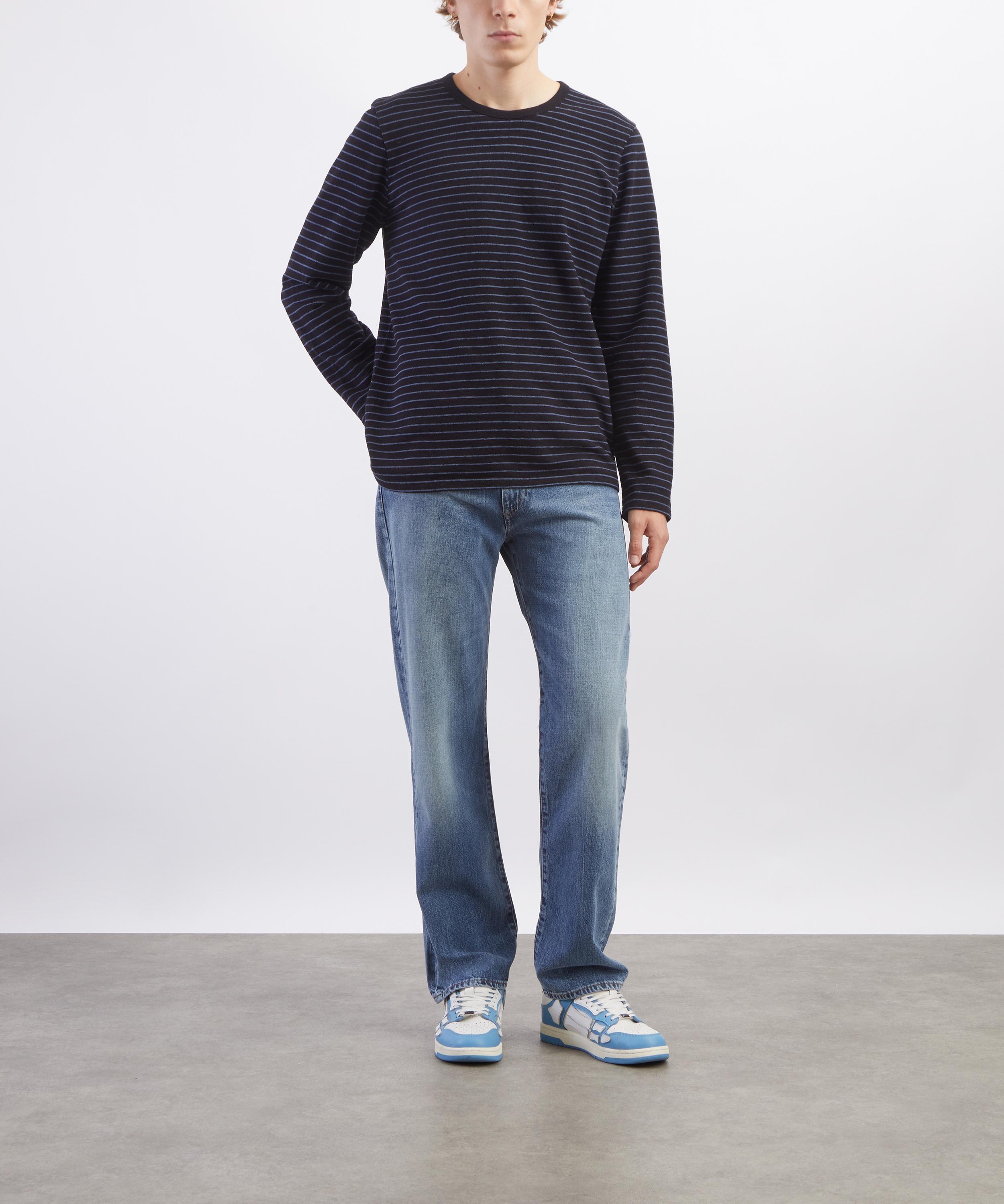 Folk - Textured Striped Long-Sleeve T-Shirt image number 1