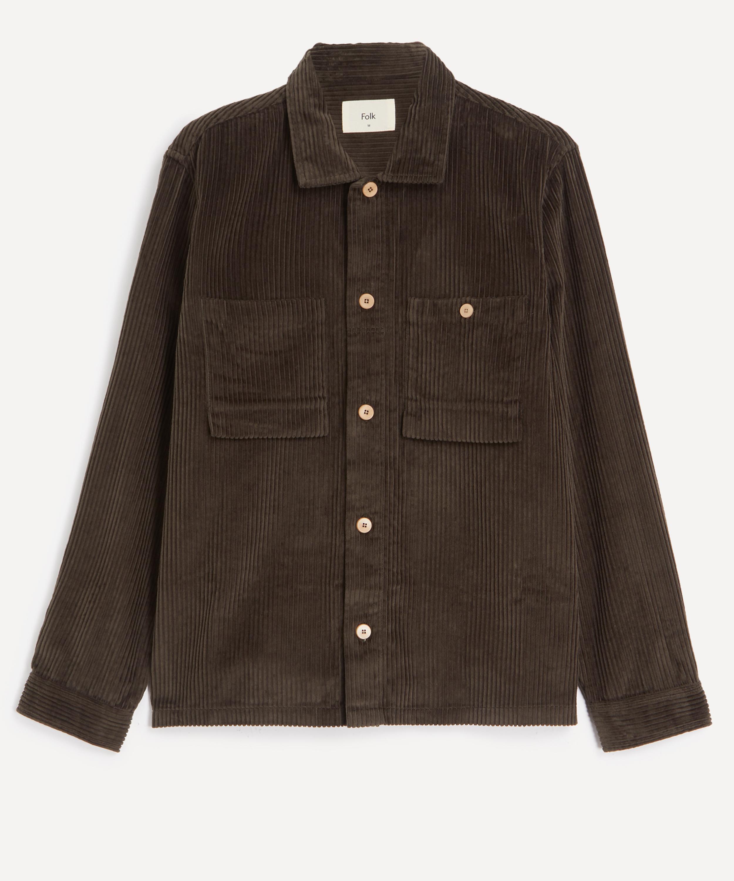 Folk - Patch Corduroy Overshirt image number 0