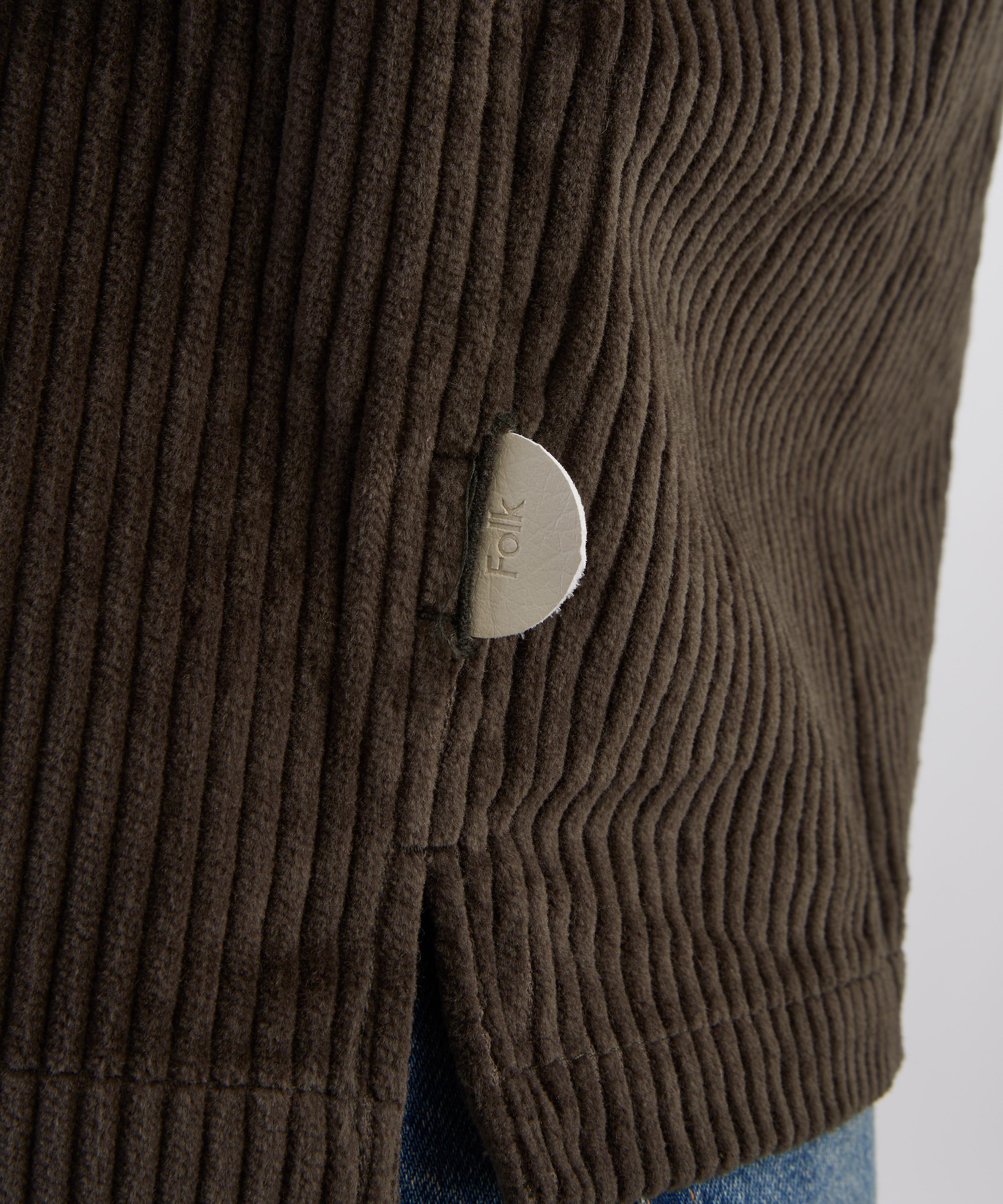 Folk - Patch Corduroy Overshirt image number 4