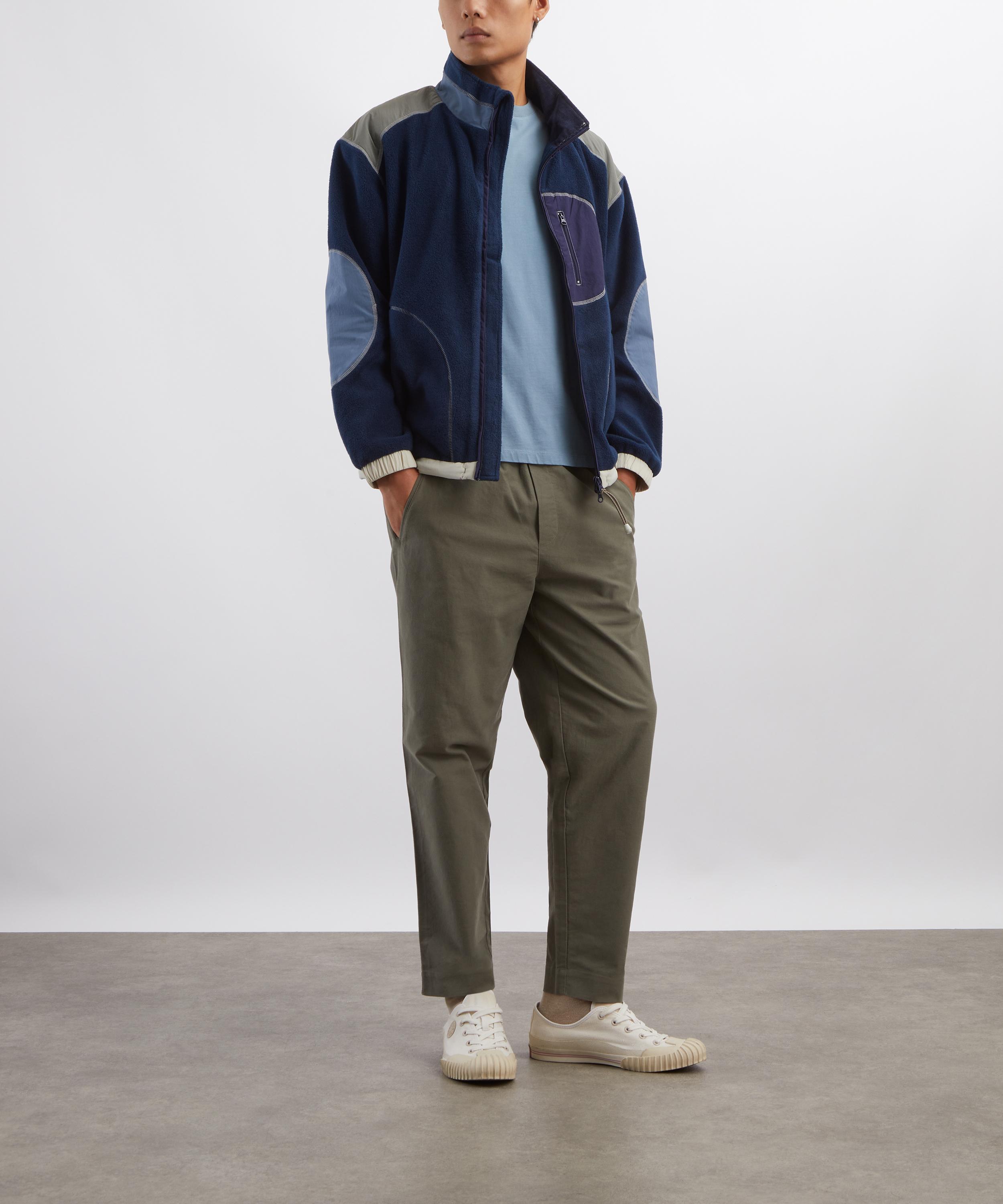 Folk - Curve Fleece Jacket in Rich Navy image number 1