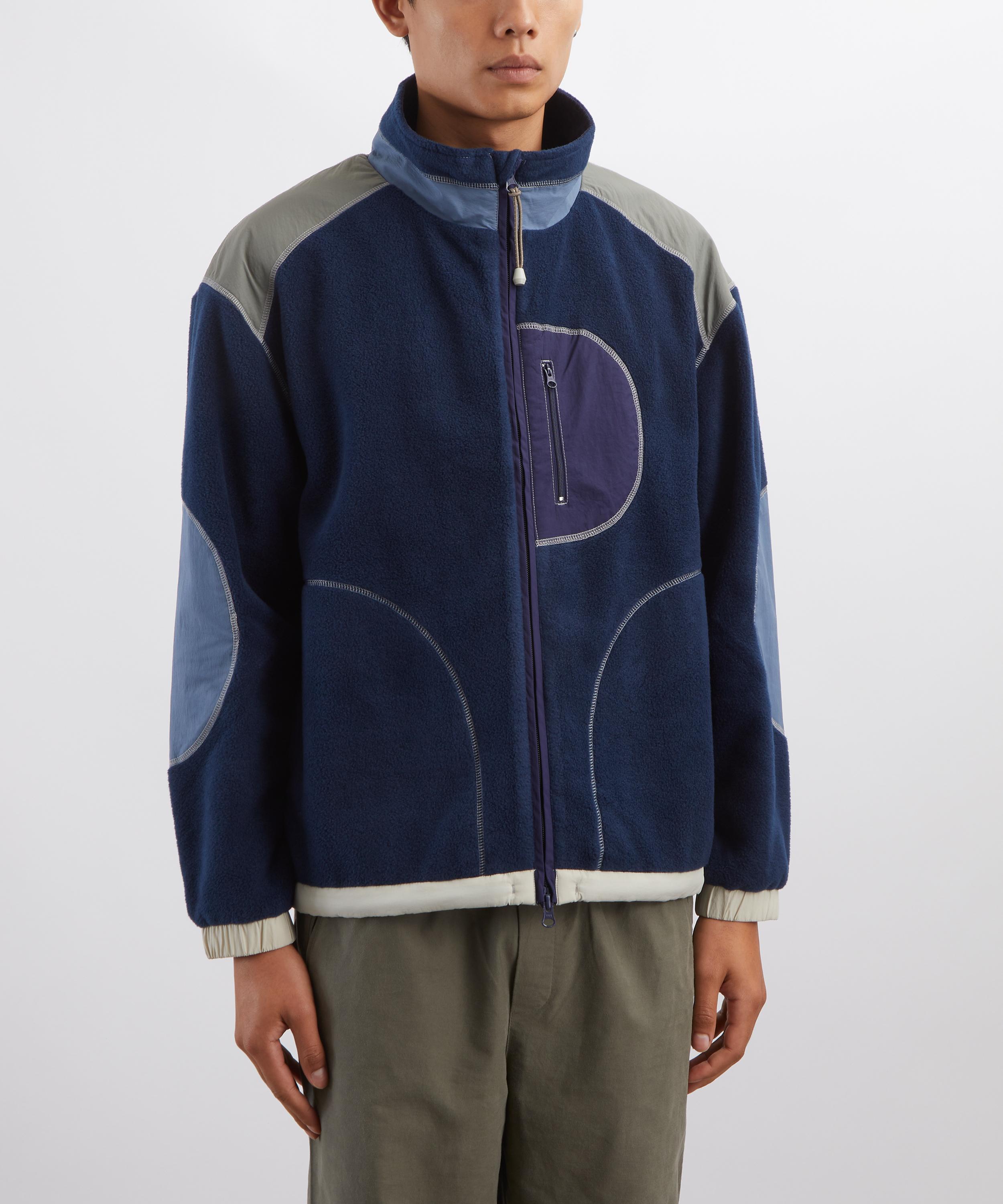 Folk - Curve Fleece Jacket in Rich Navy image number 2