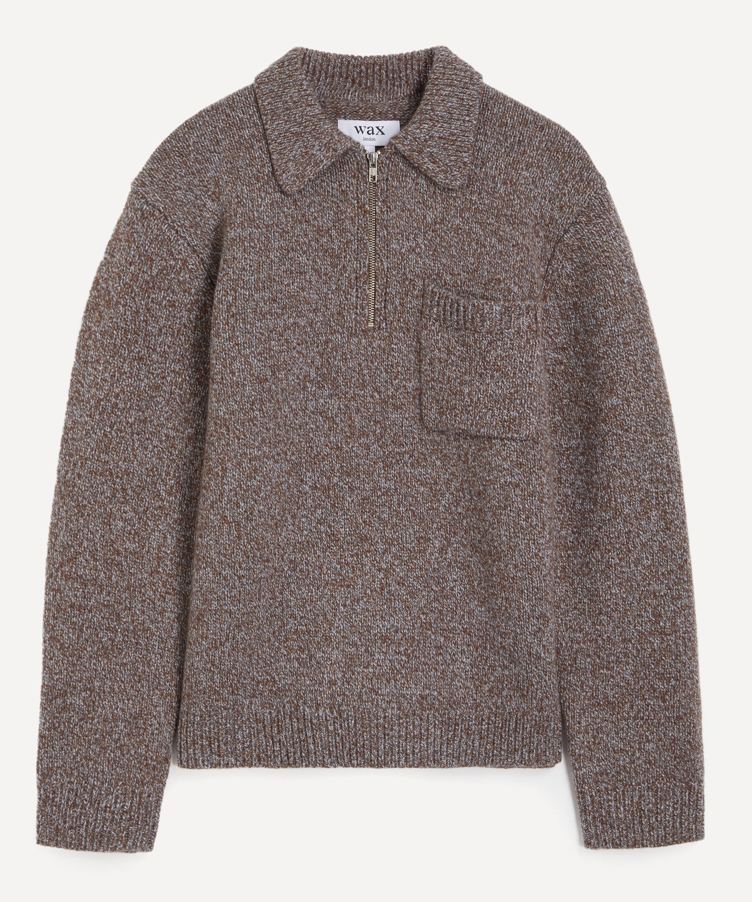 Wax London - Alpha Half-Zip Cardigan