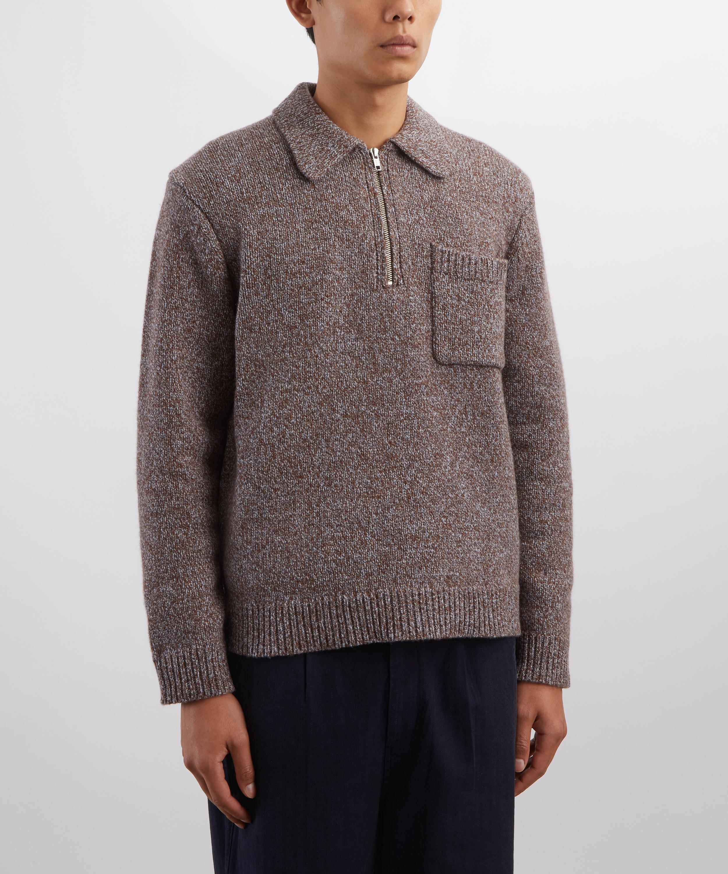 Wax London - Alpha Half-Zip Cardigan image number 2