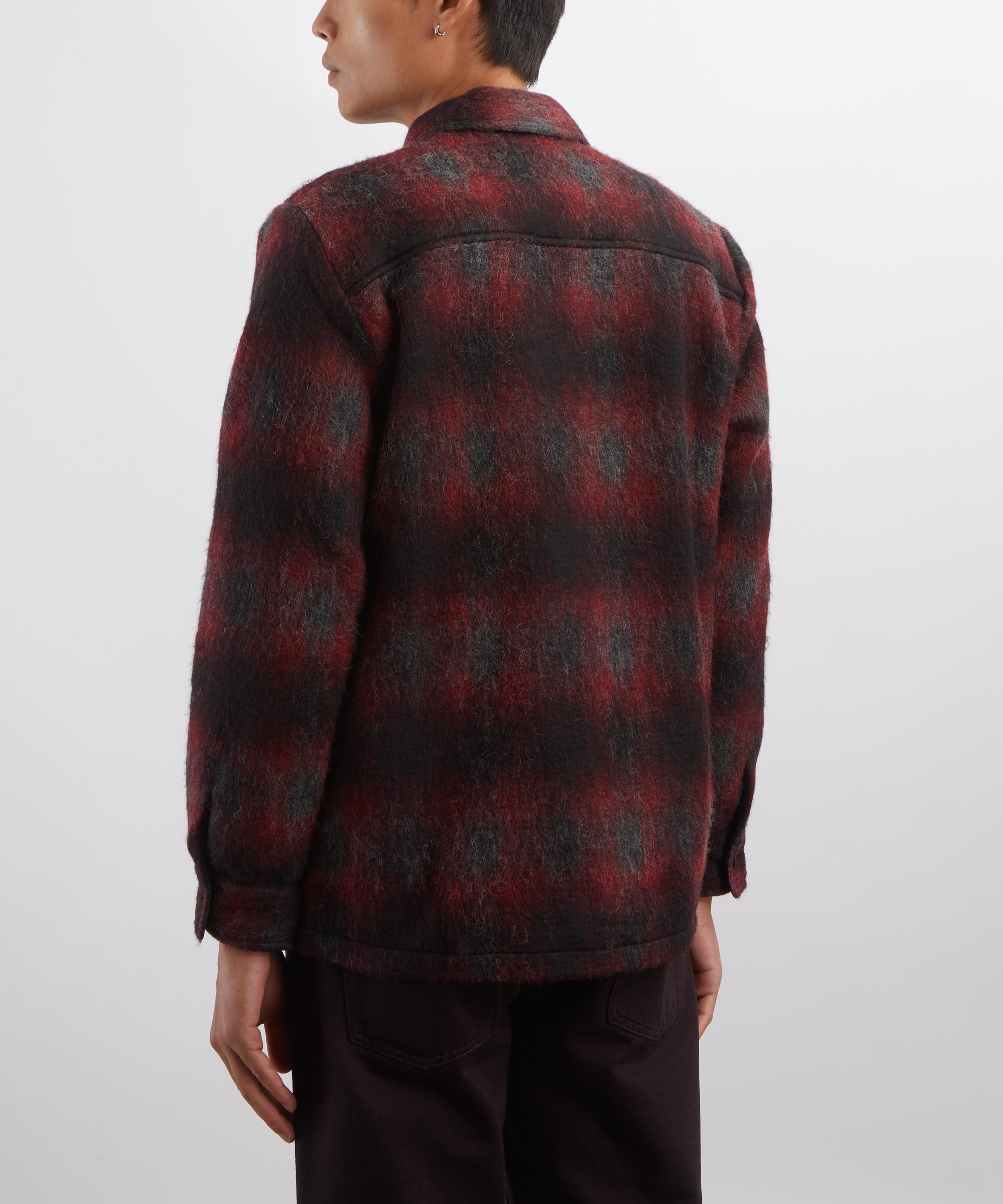 Wax London - Whiting Overshirt in Elm Wool-Blend Check image number 3