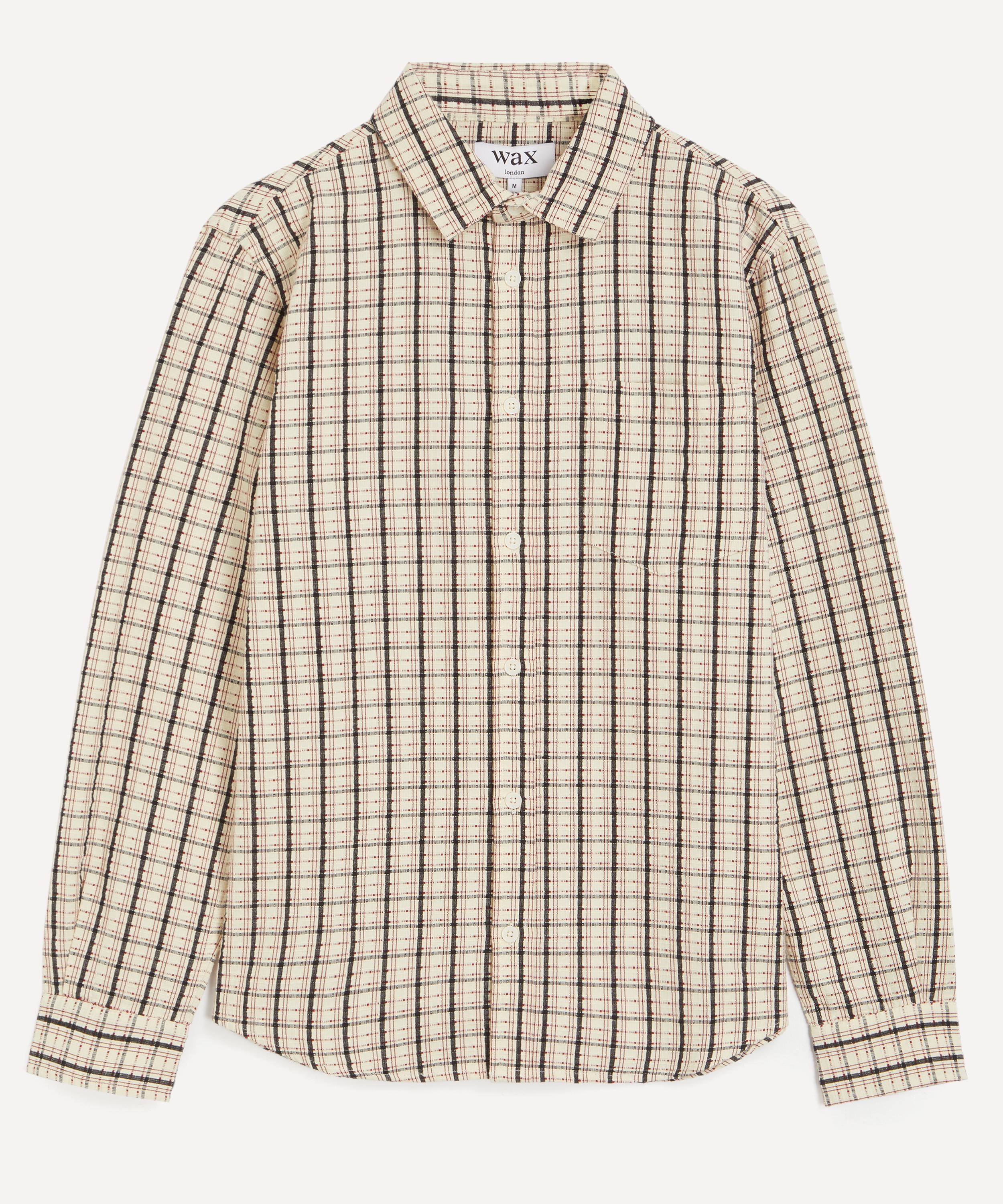 Wax London - Shelley Check Dobby Cotton Shirt