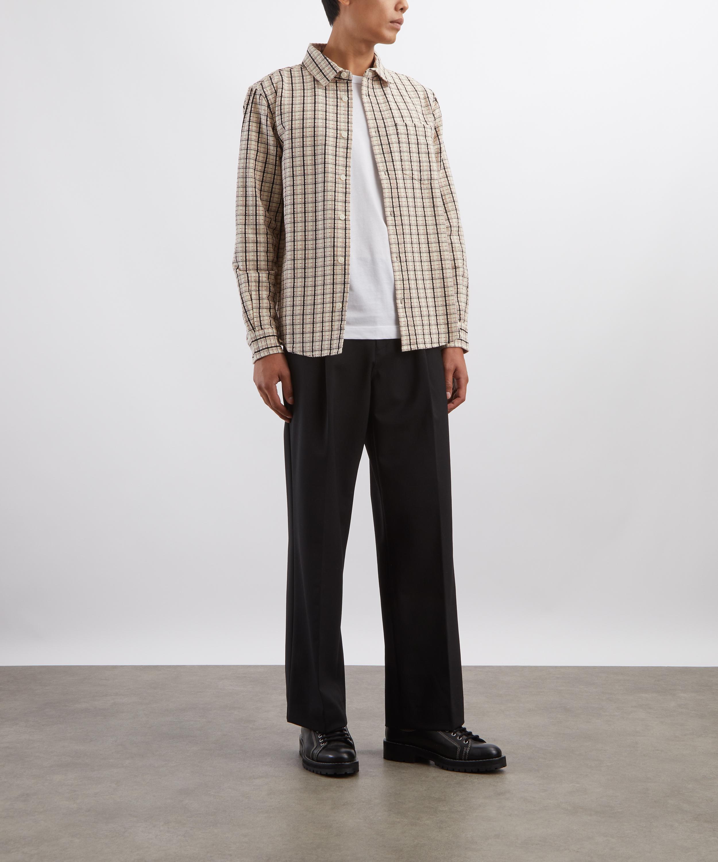 Wax London - Shelley Check Dobby Cotton Shirt image number 1