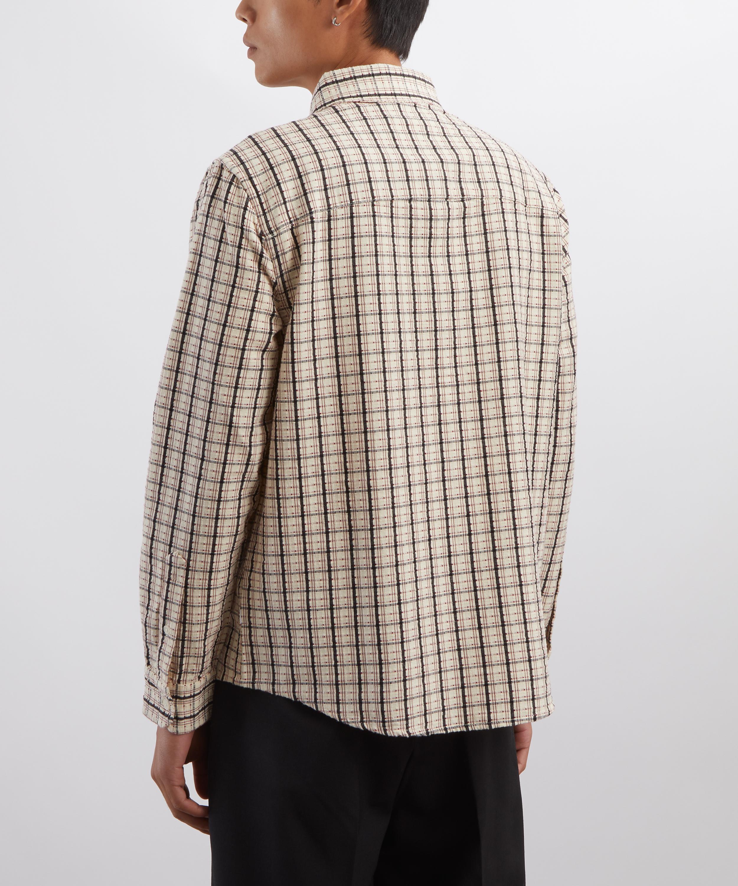 Wax London - Shelley Check Dobby Cotton Shirt image number 3