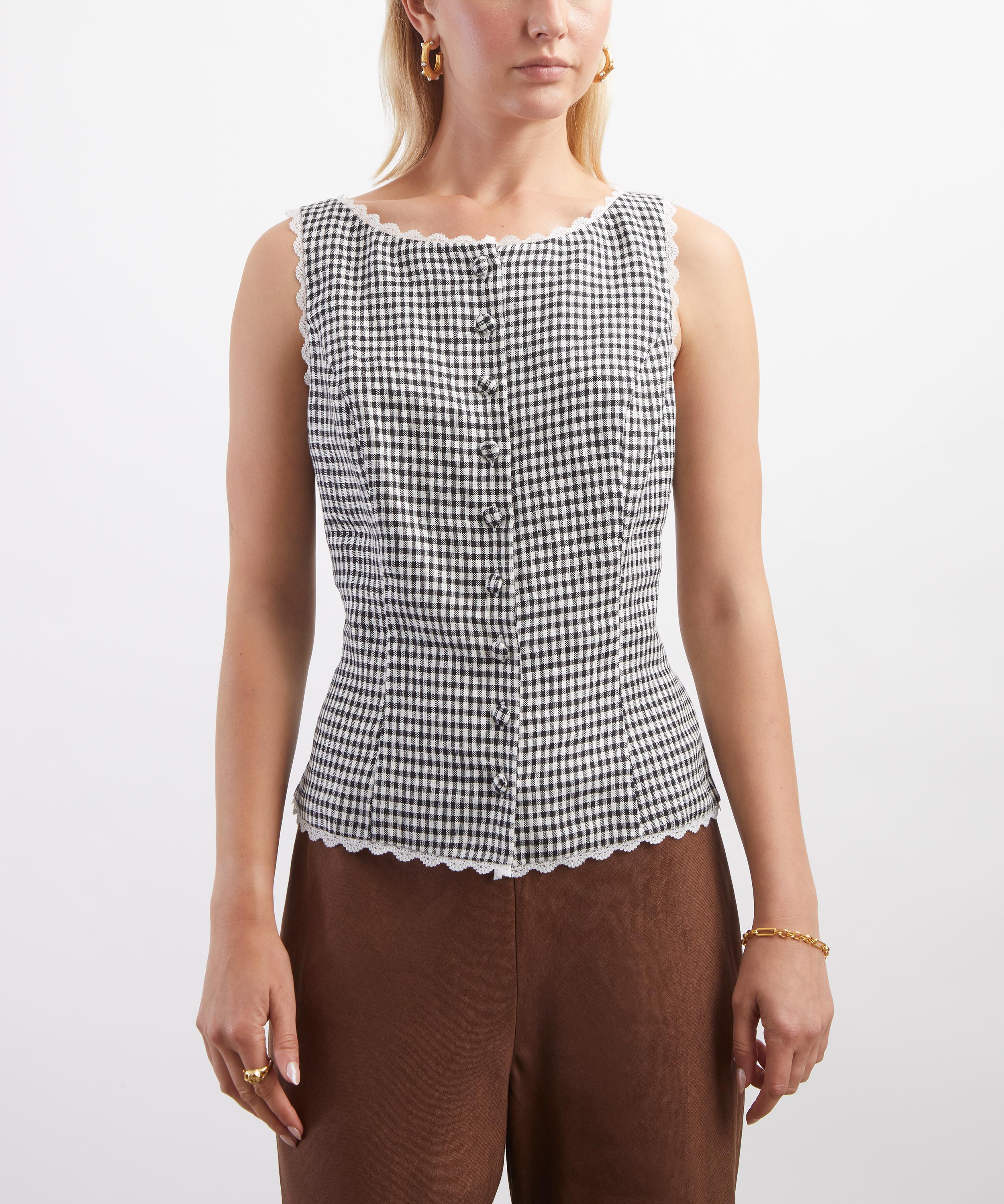 Reformation - Amela Linen Top image number 2