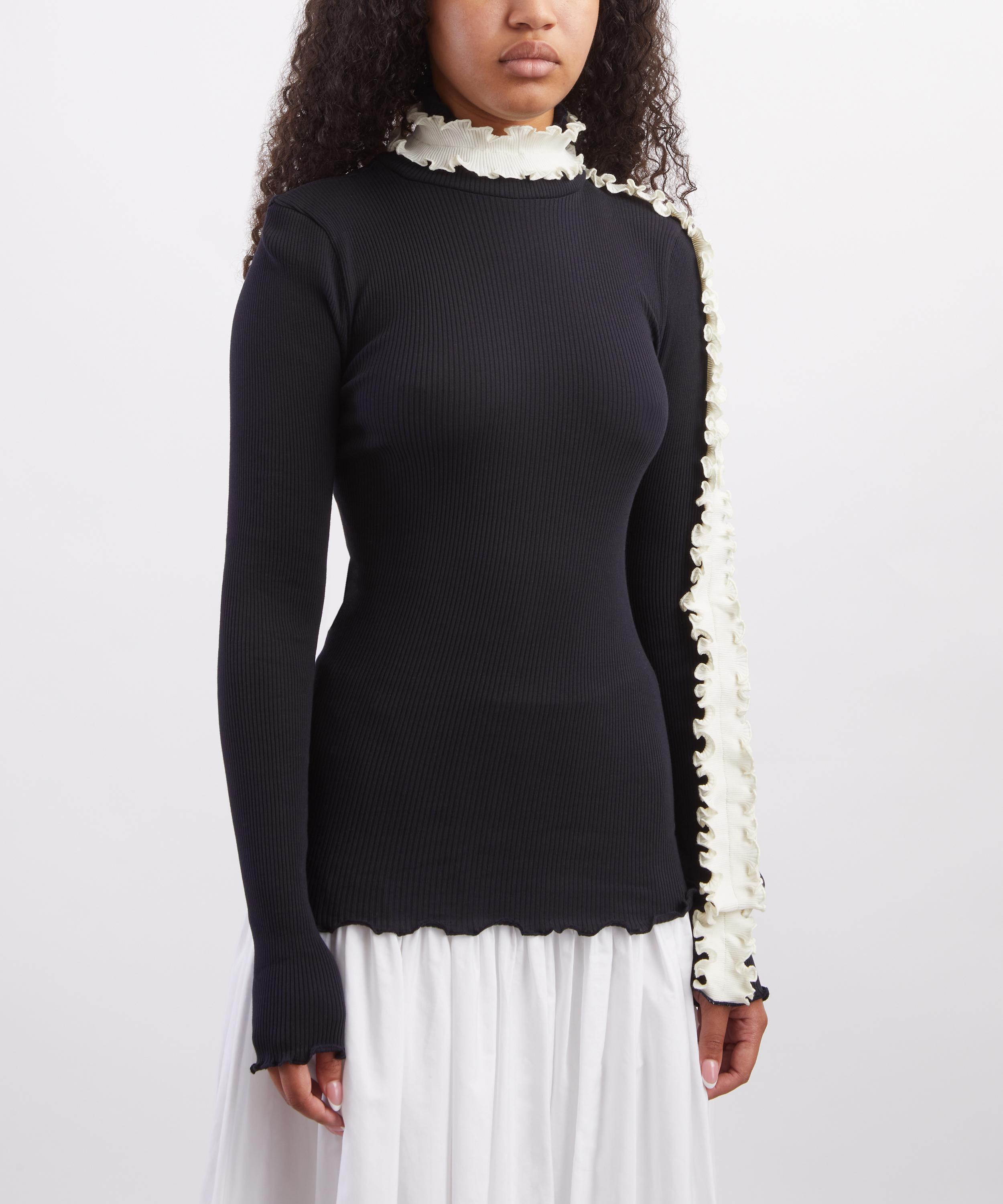 Op&eacute;raSPORT - Amelie Black Seamless Top image number 2