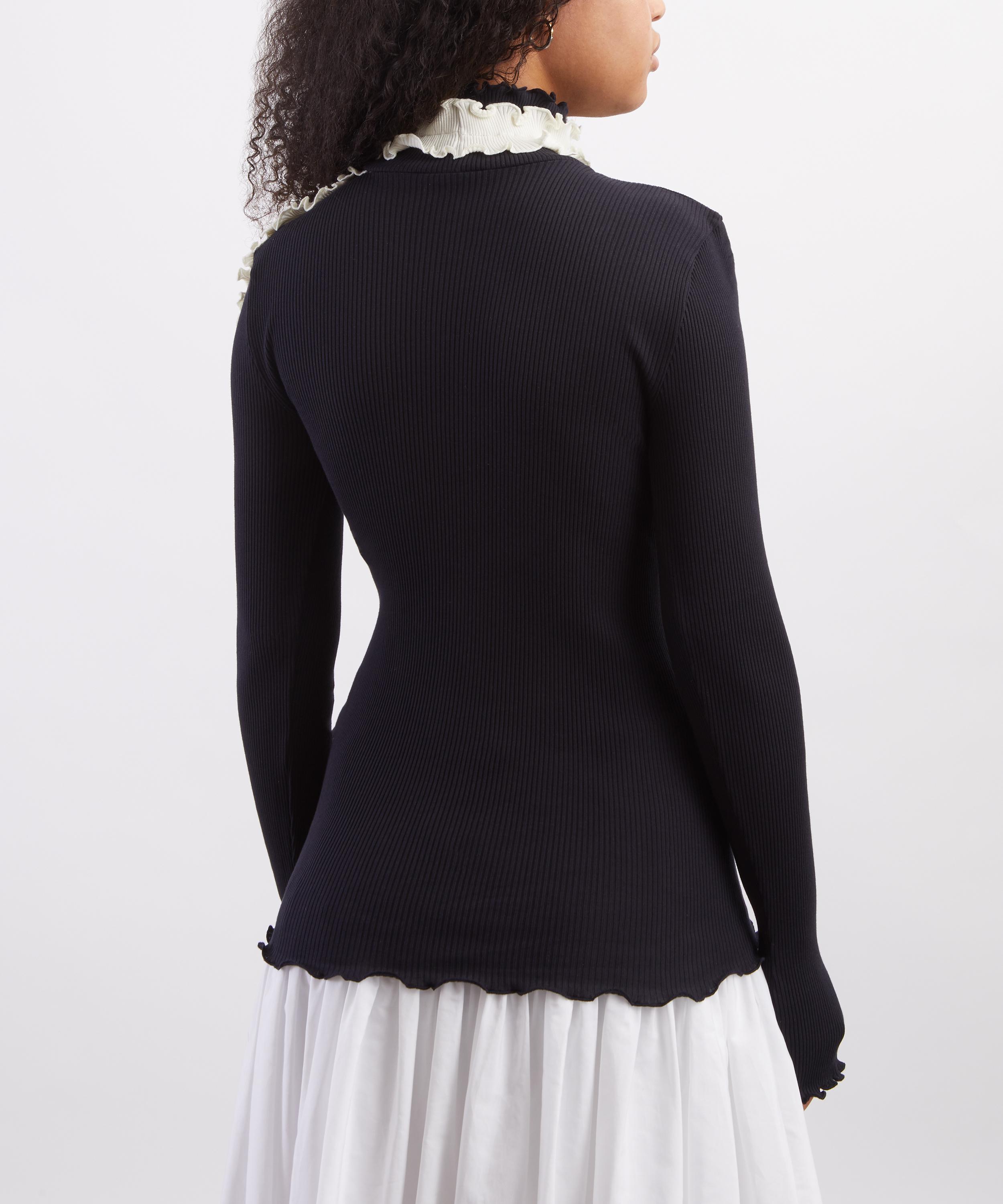 Op&eacute;raSPORT - Amelie Black Seamless Top image number 3