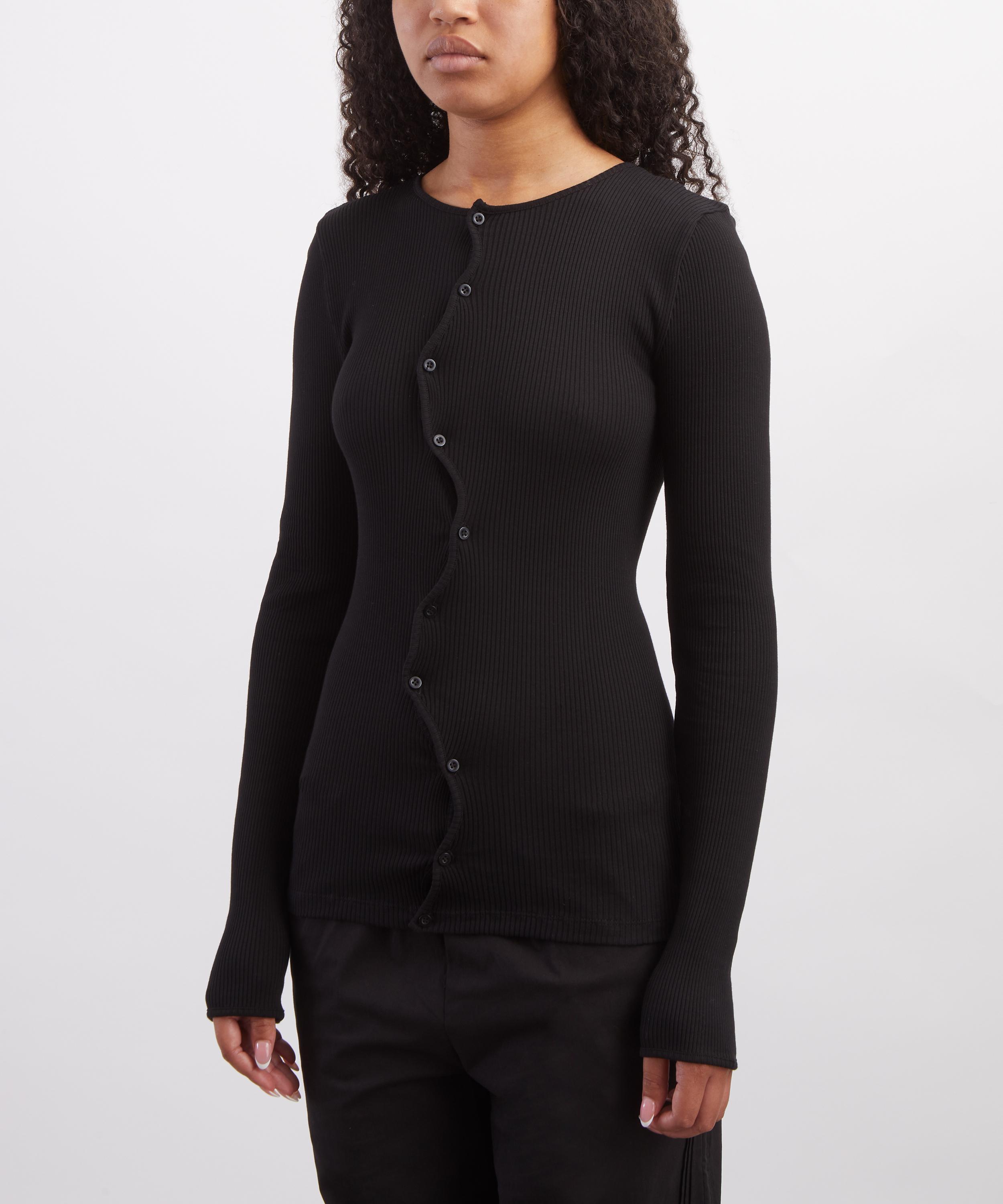 Op&eacute;raSPORT - Claire Black Seamless Cardigan image number 2