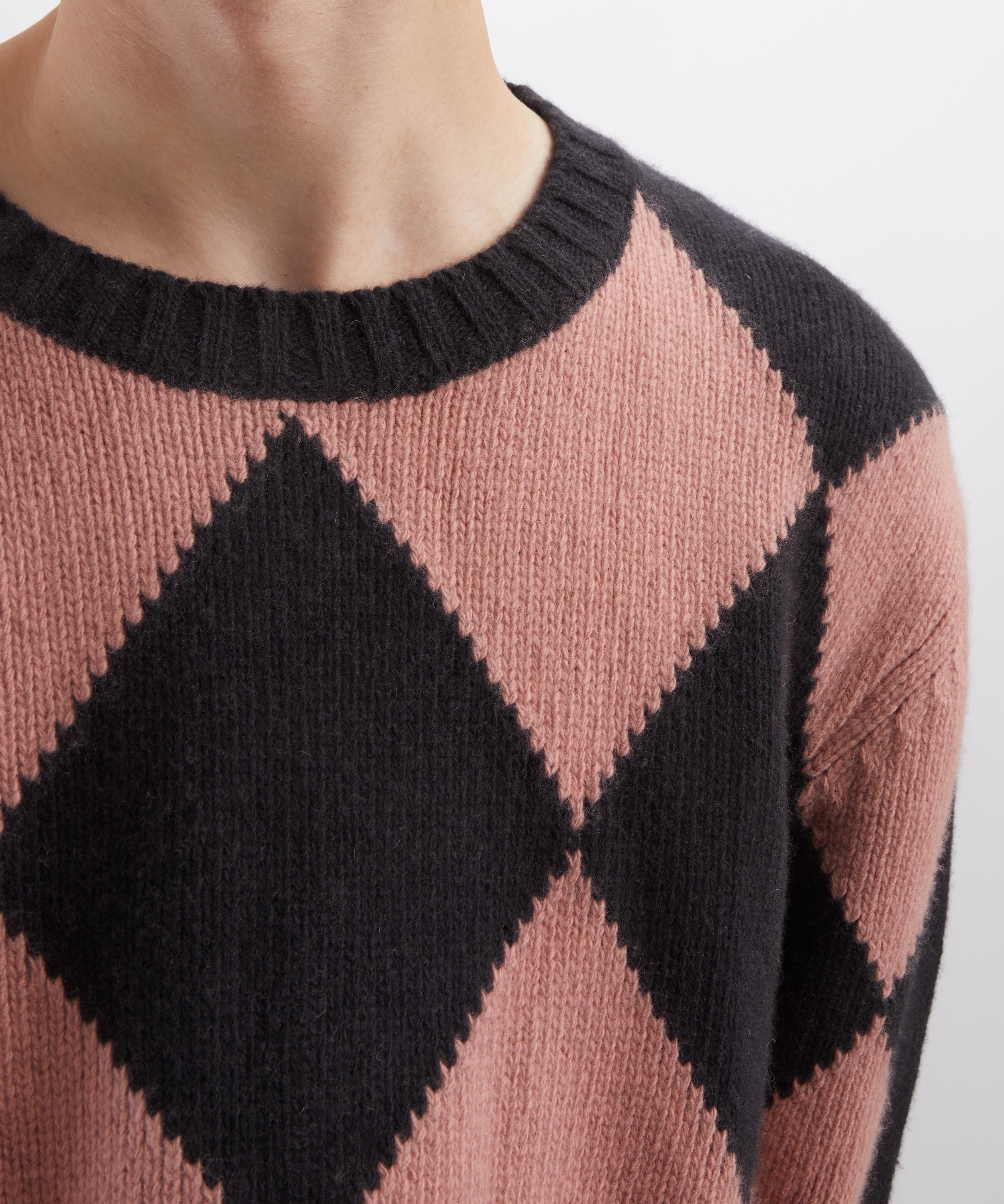 YMC - Flint Diamond Knitted Jumper image number 4