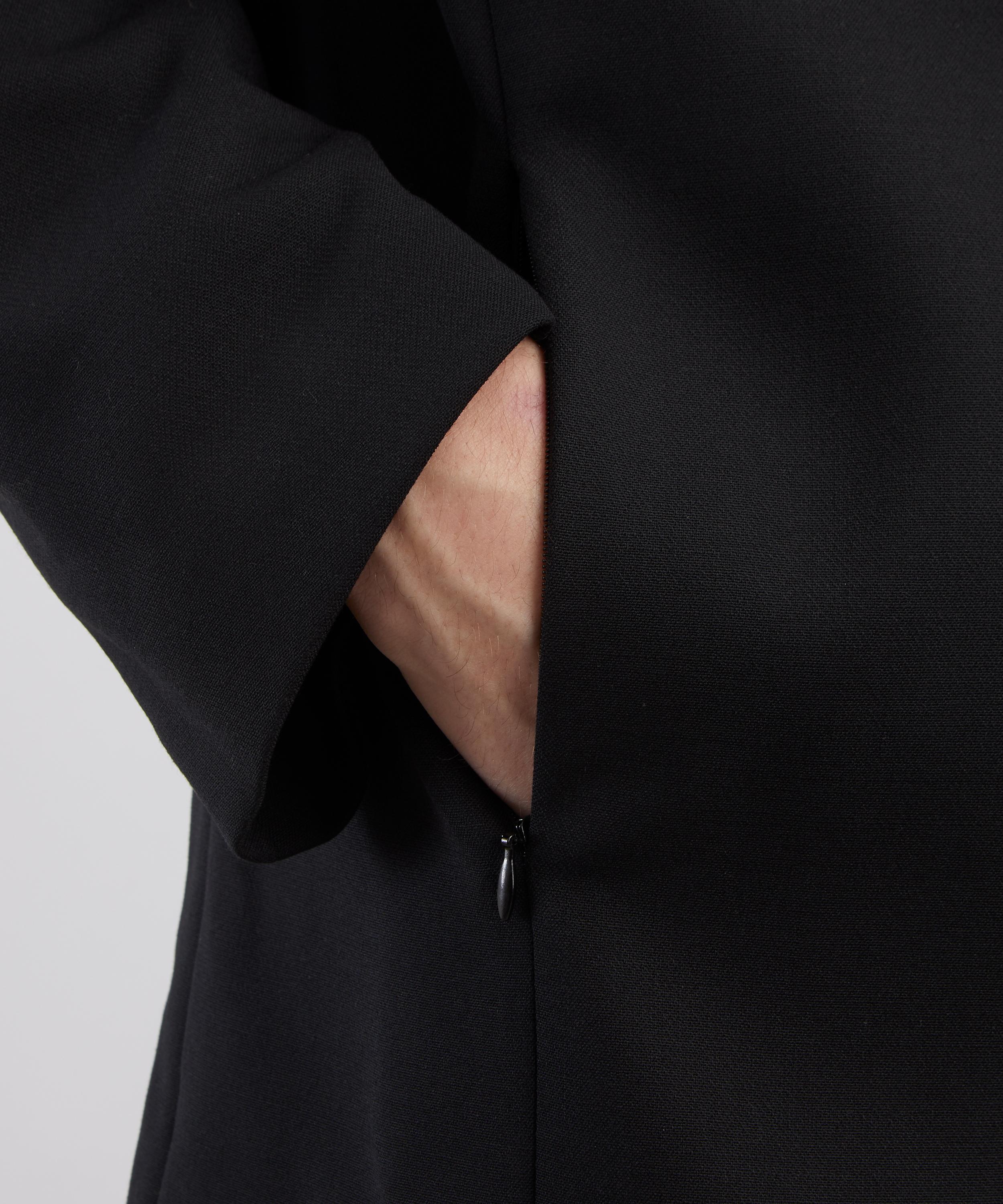 YMC - Black Wool-Blend Like A Jacket image number 4