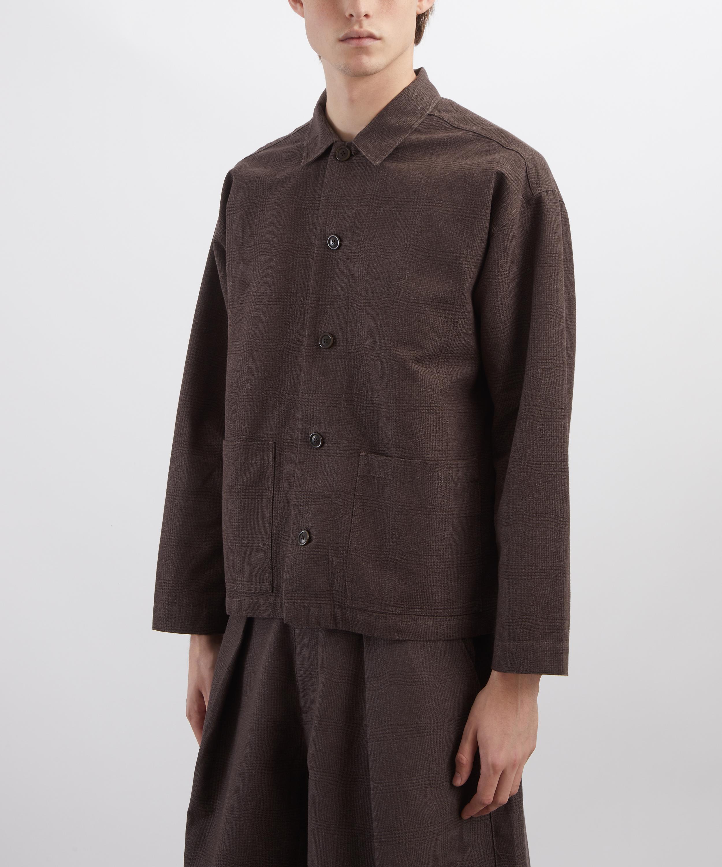 YMC - Wavy Jacquard PJ Overshirt image number 2