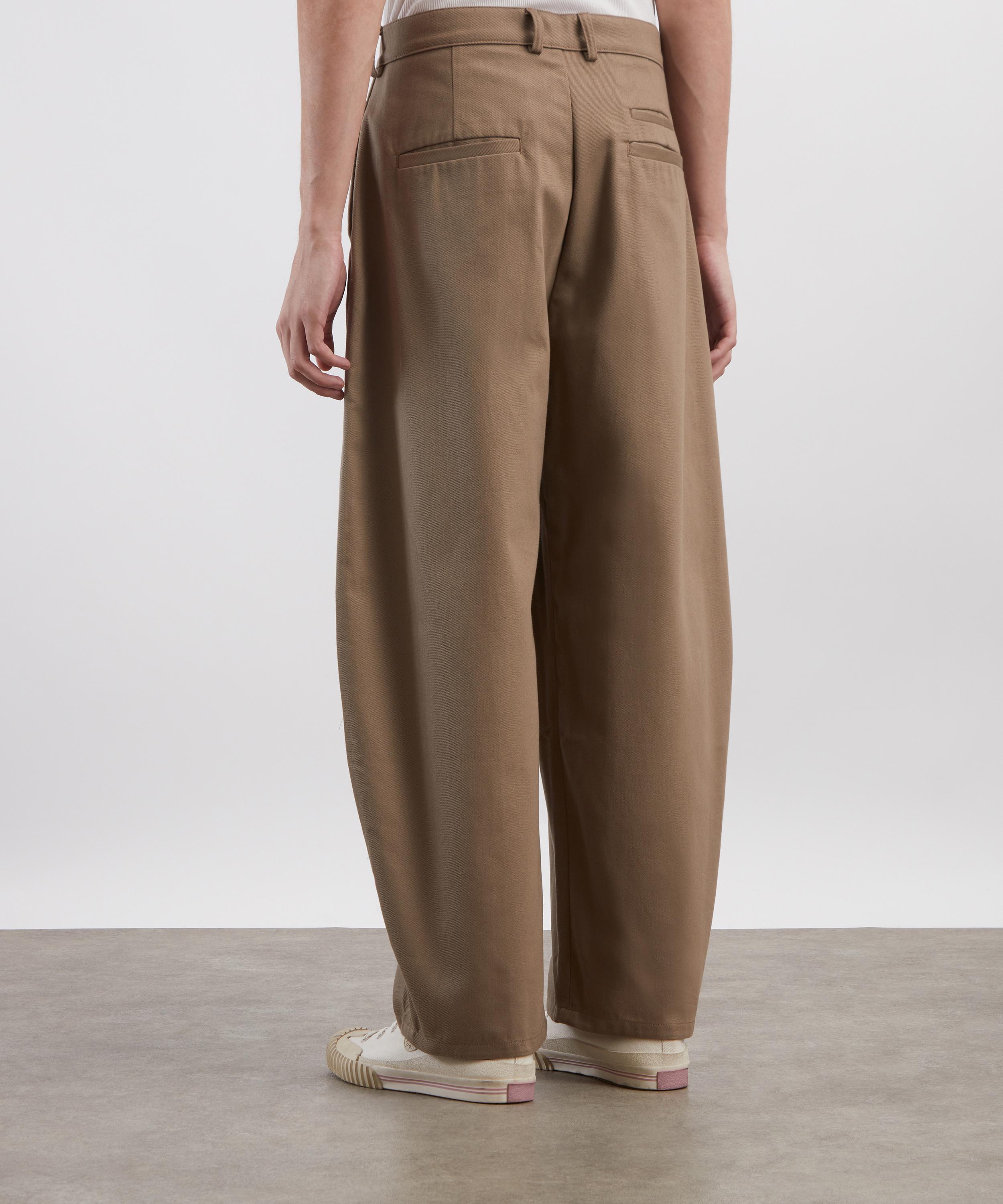 YMC - Taupe Barrel-Leg Like A Trouser image number 3