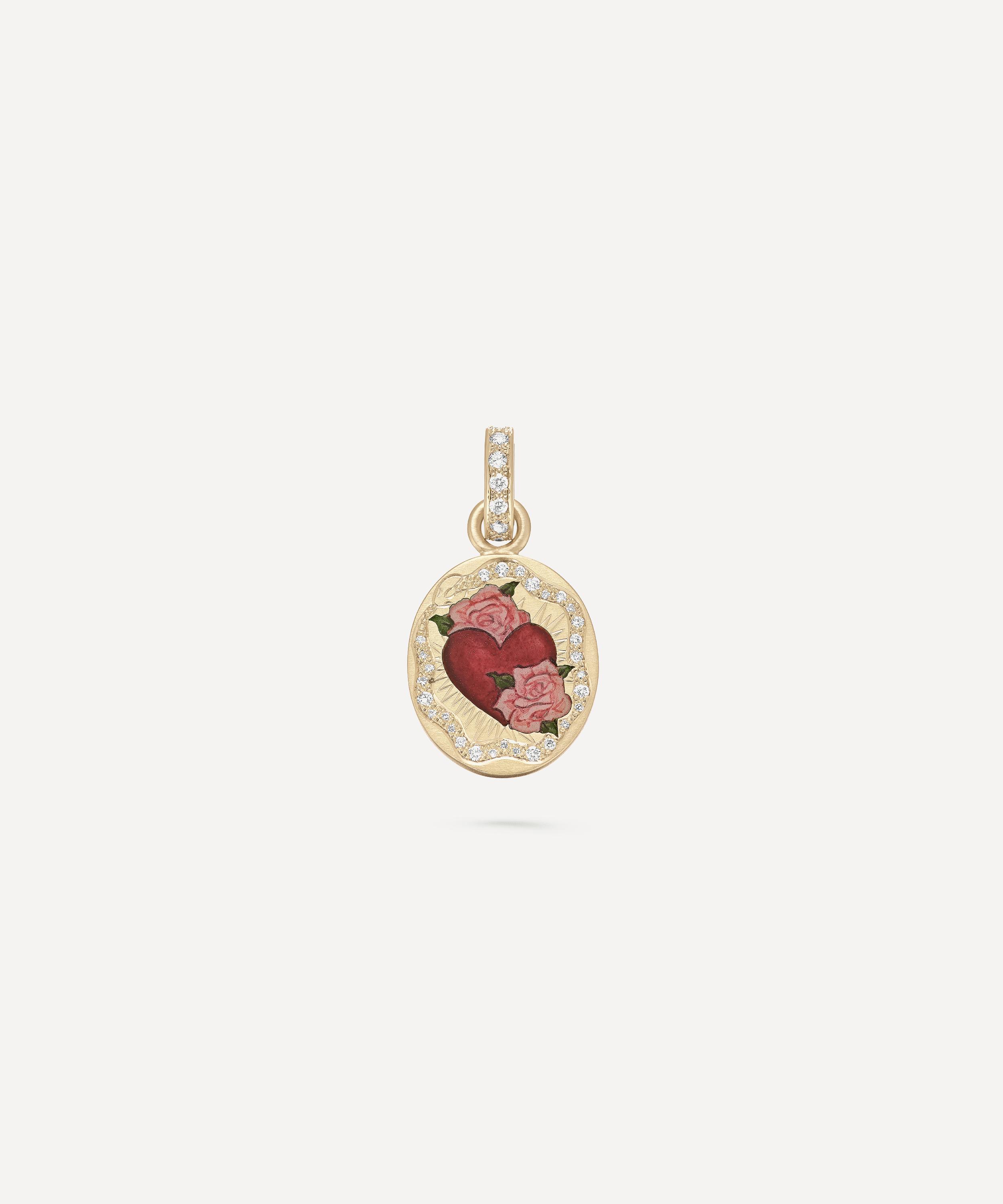 Cece Jewellery - 18ct Gold Sacred Love Pendant Necklace