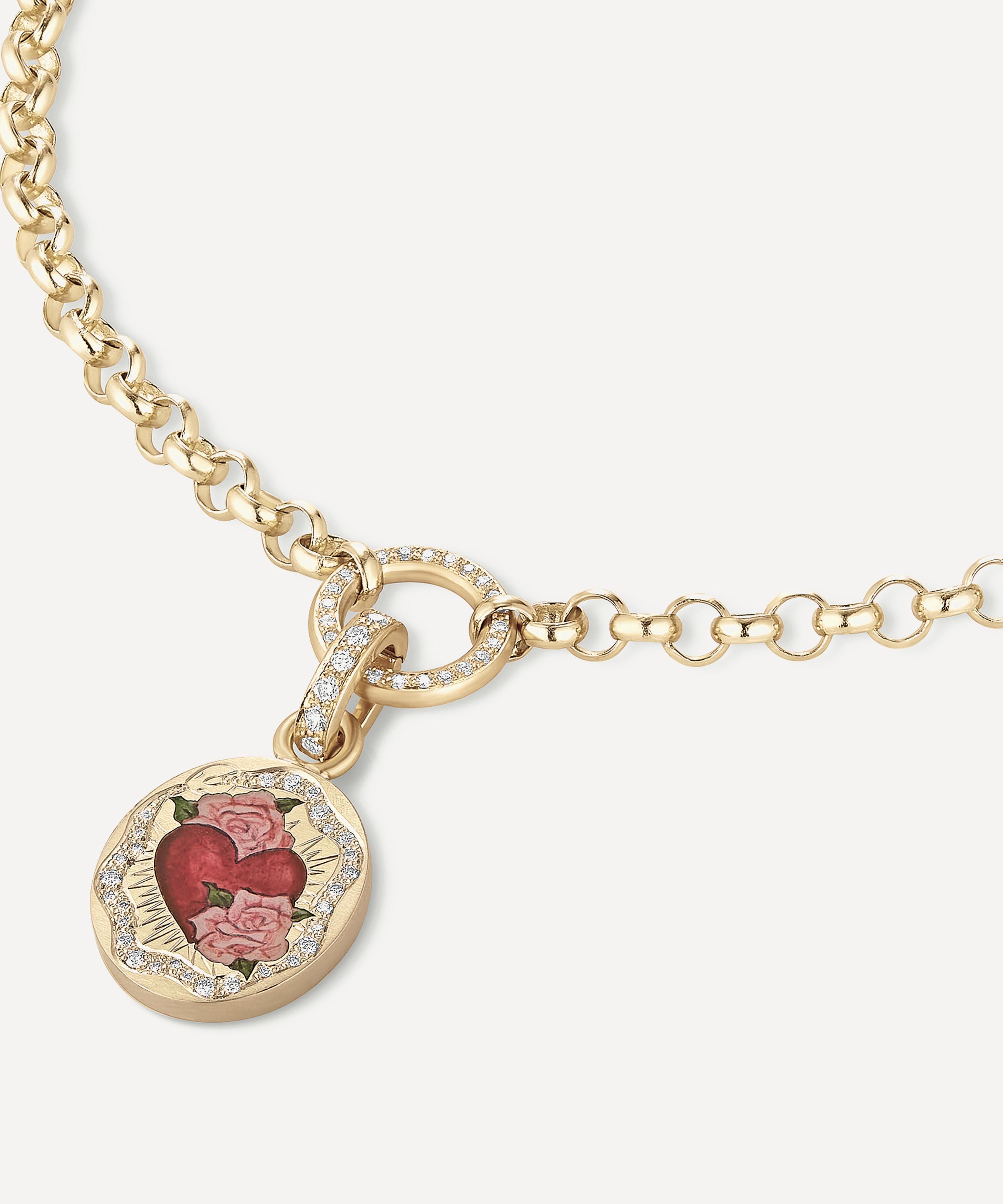 Cece Jewellery - 18ct Gold Sacred Love Pendant Necklace image number 1